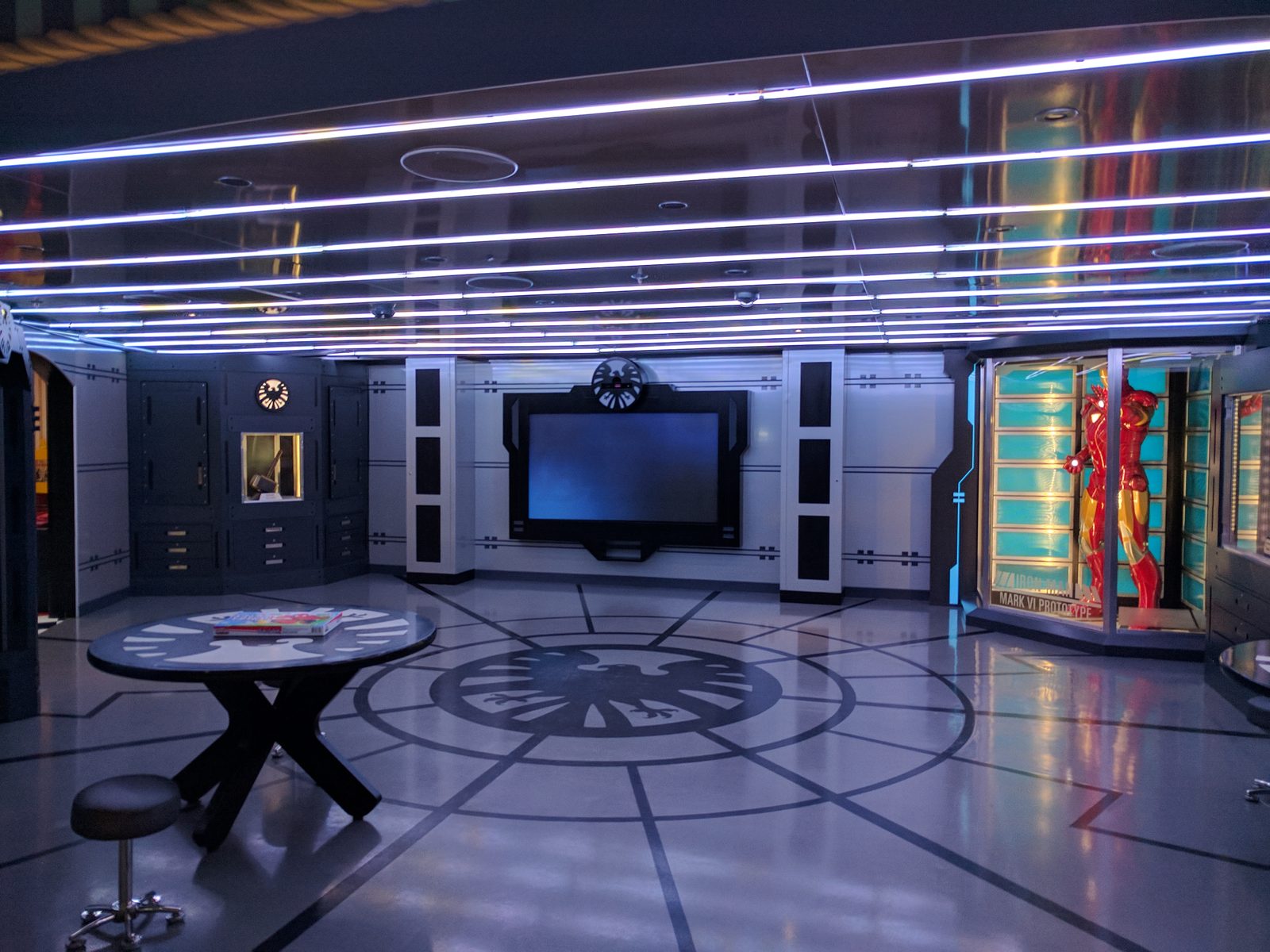 The Marvel room in the Oceaneer Club on the Magic