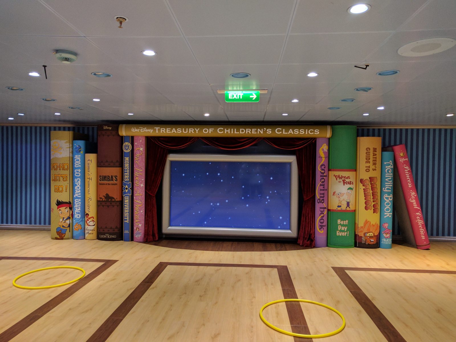 The Treasury of Children's Classics room on the Magic