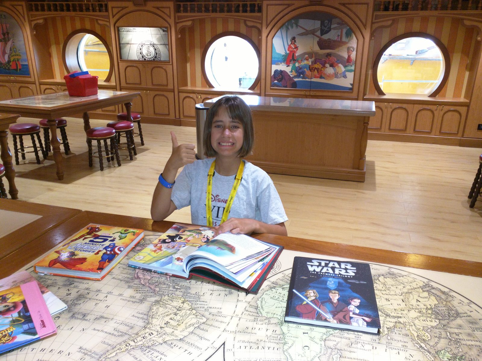 Lisa in the Oceaneer Club on the Magic