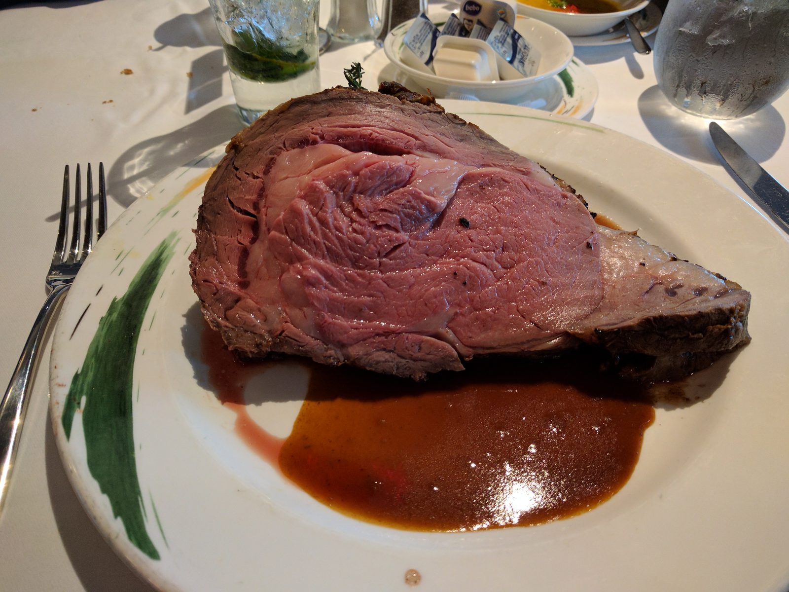 Prime rib for formal night dinner