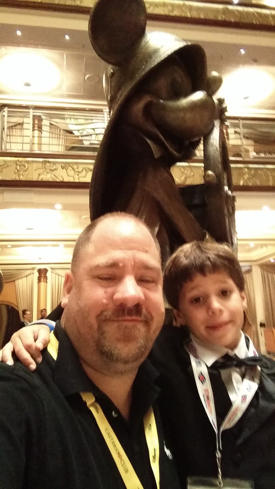 Thomas and me after formal night dinner