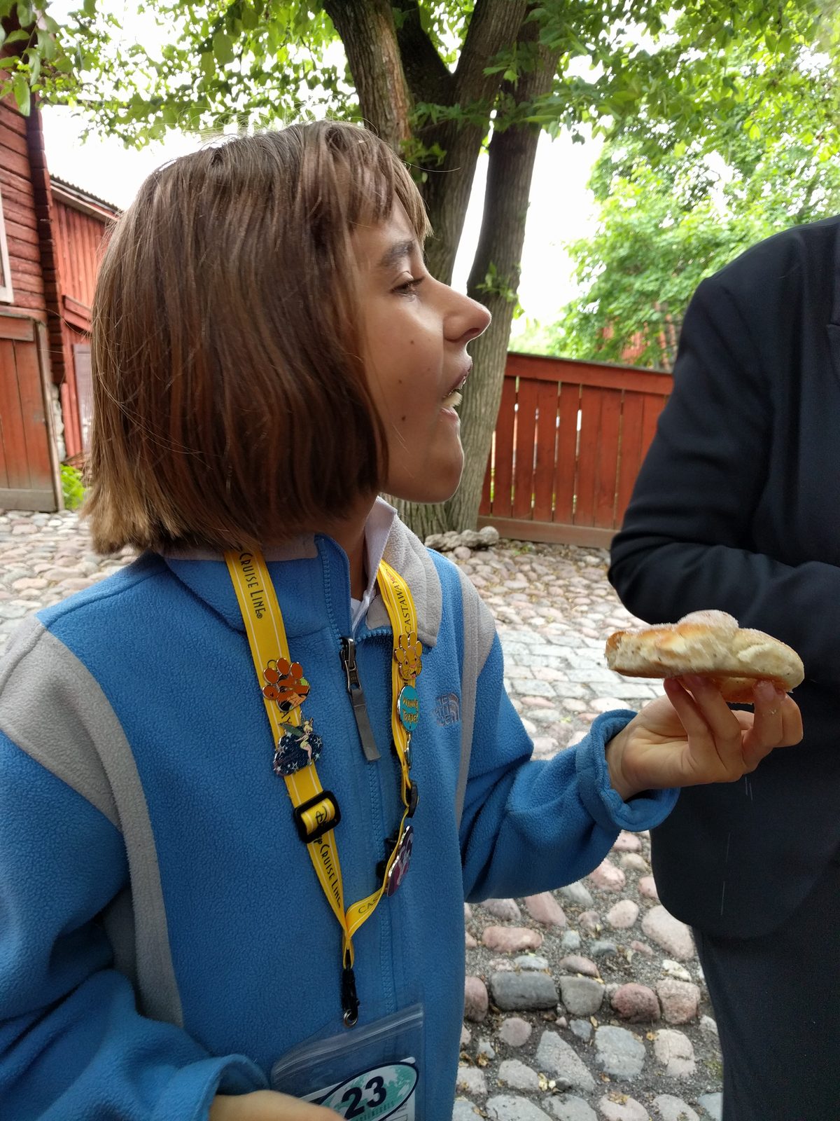 A fresh pastry break at Skansen