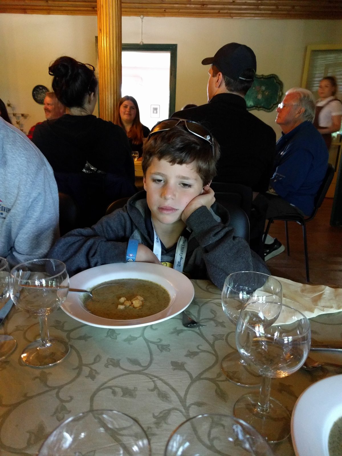 Thomas and the stinging nettle soup at Savijarvi
