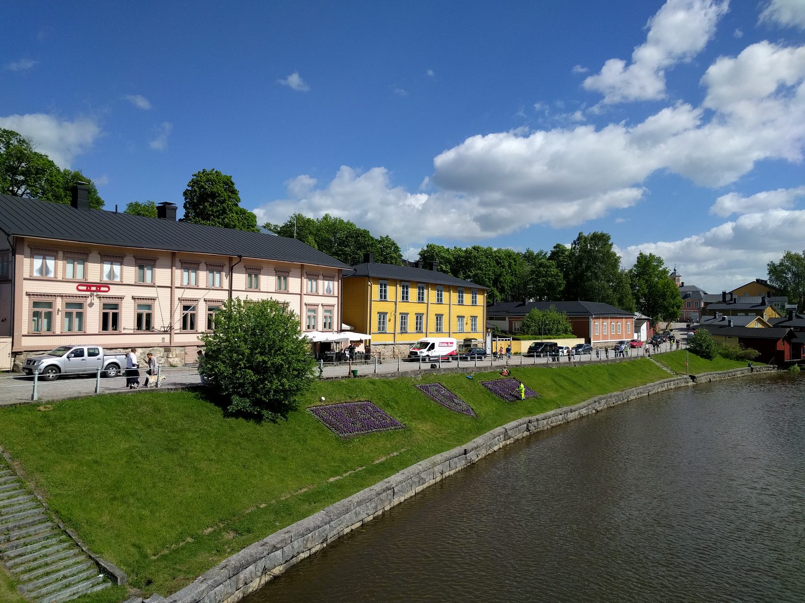 Old Town Porvoo along the river