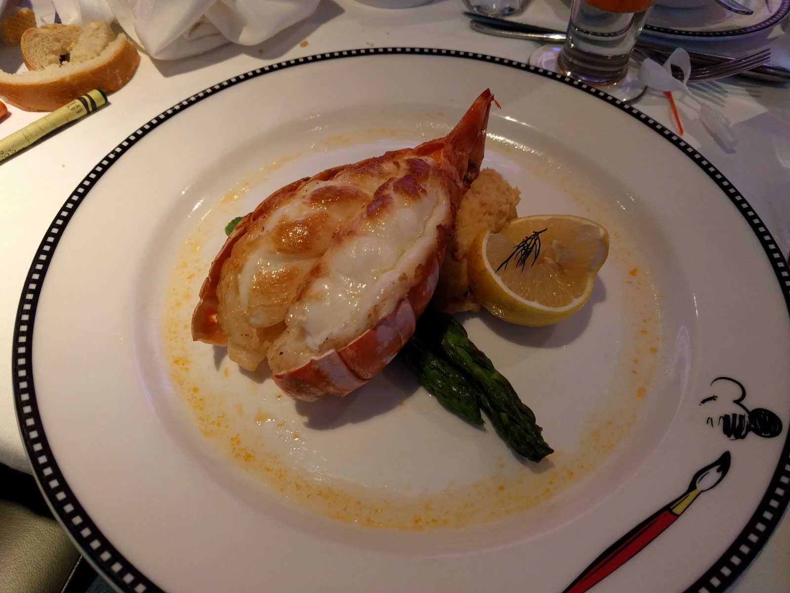 Dinner at Animator's Palate