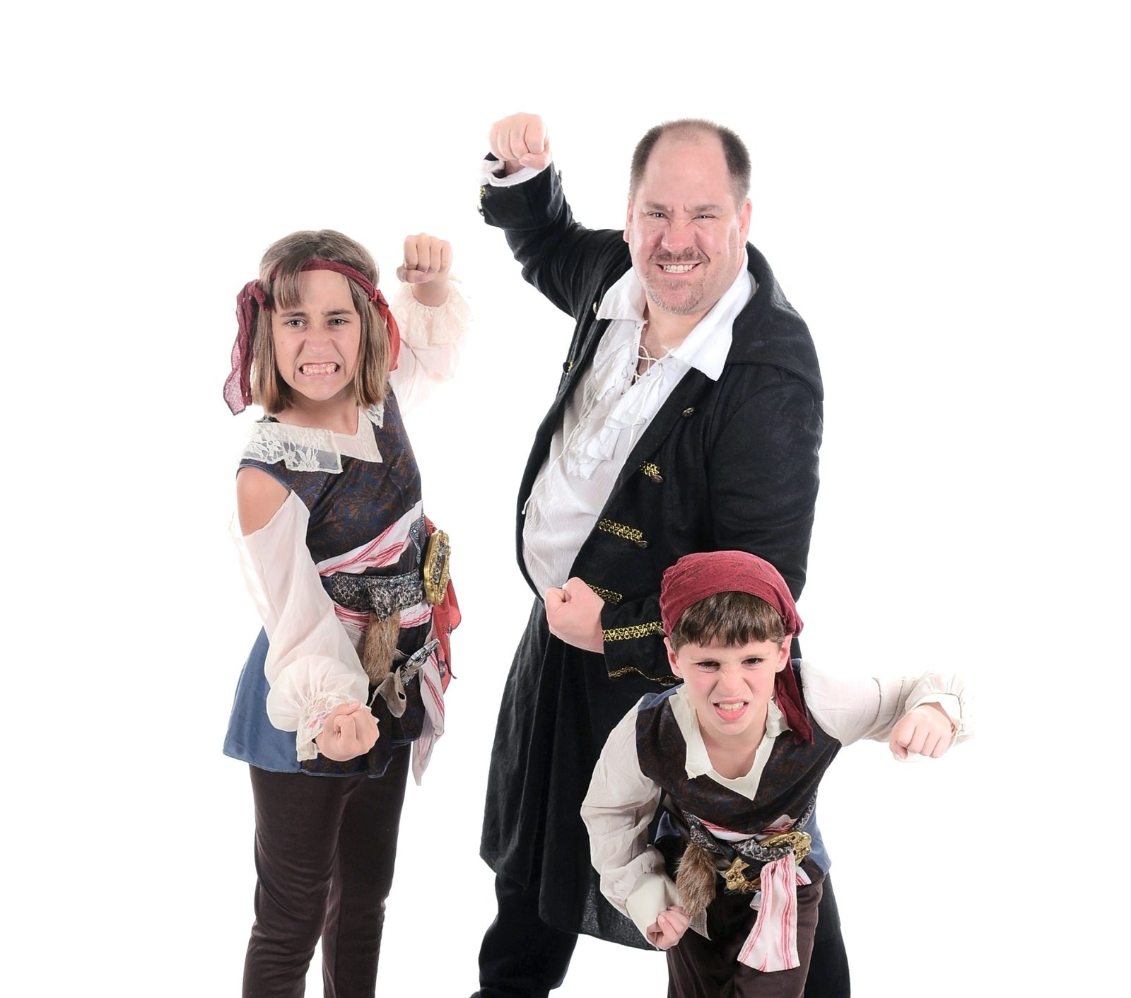Our pirate crew ready for a portrait
