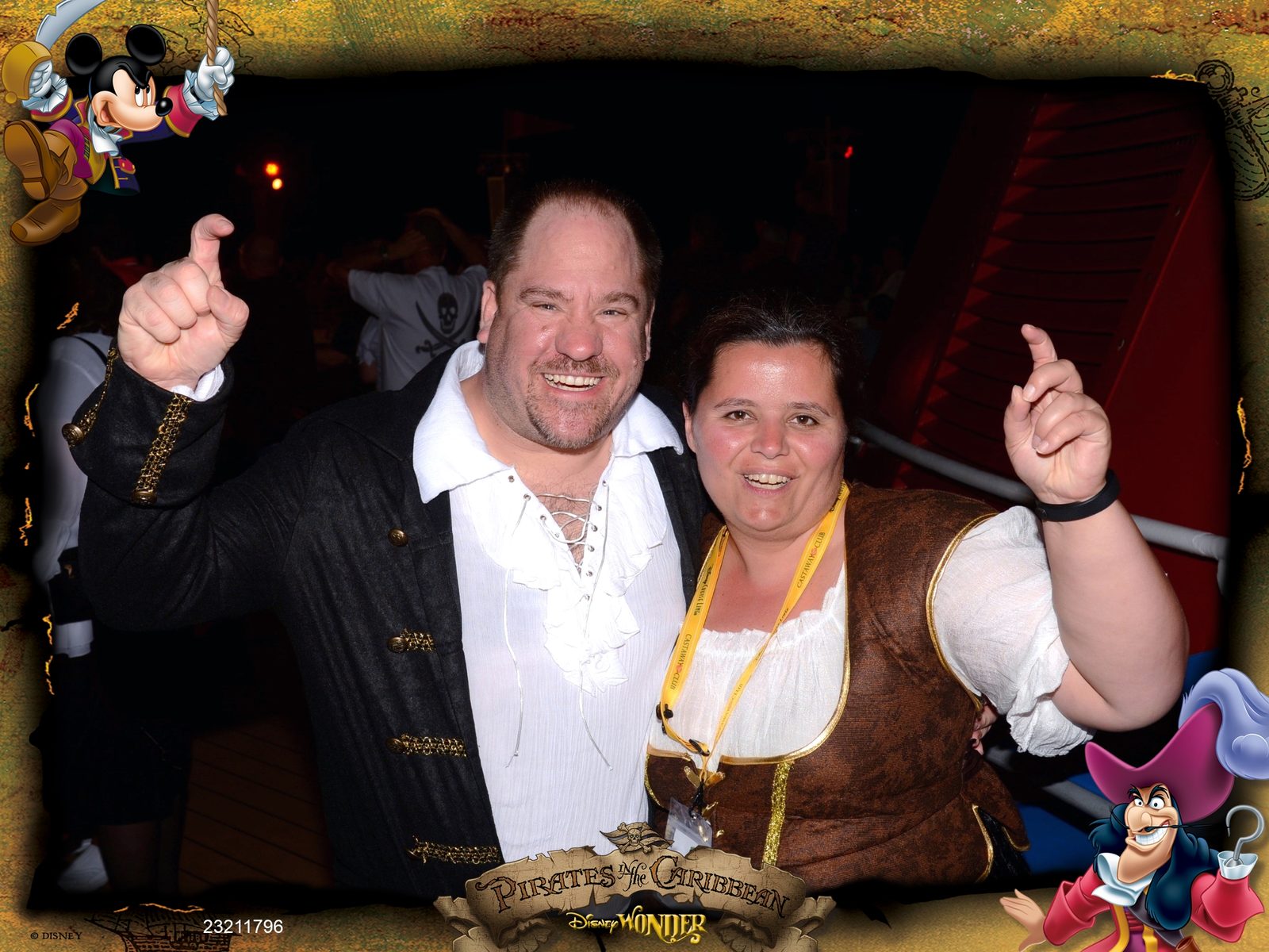Pirate night with Kathy