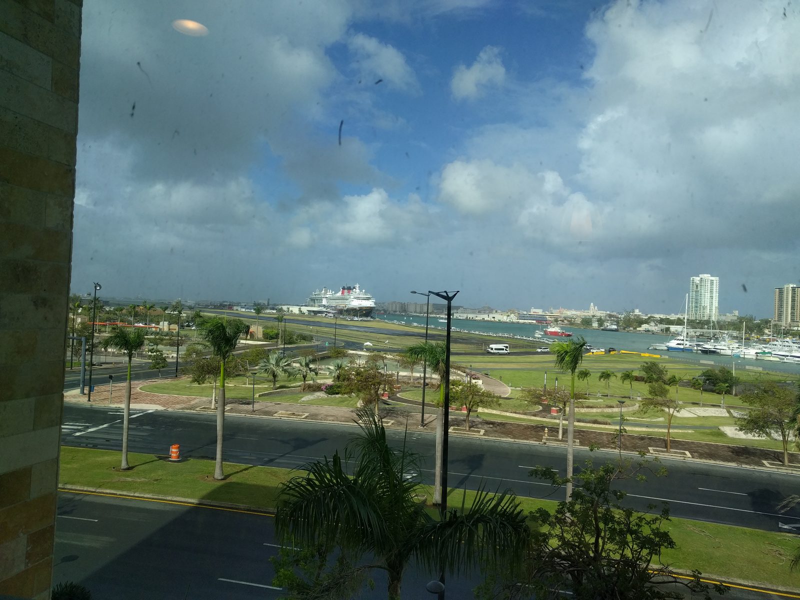 First look at the Wonder from our hotel window
