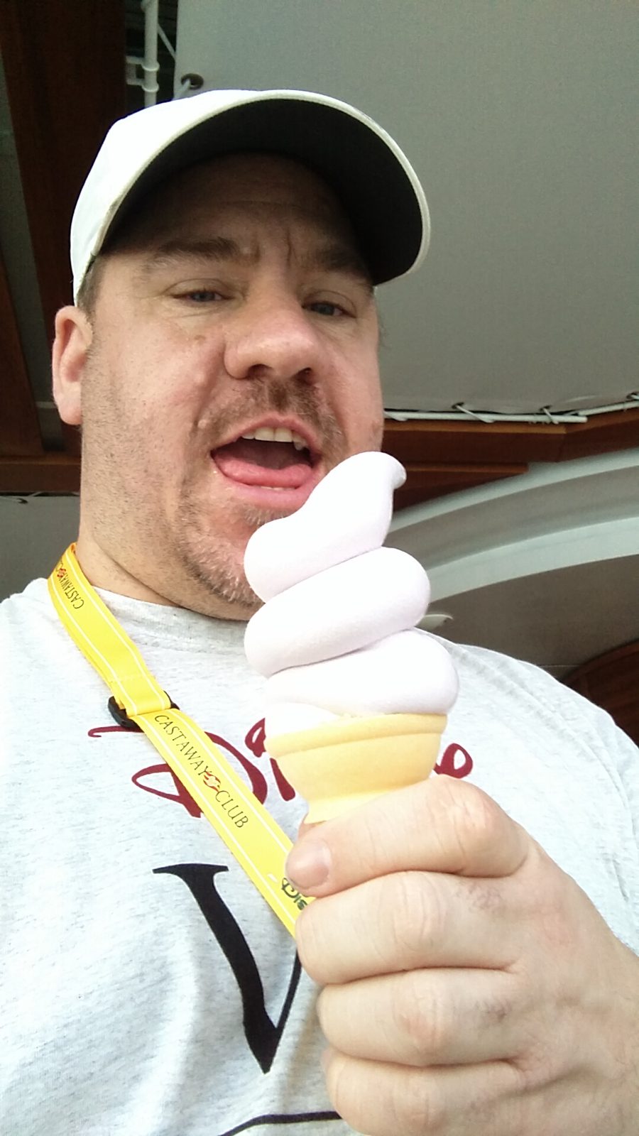 My ice cream break back in St. John's