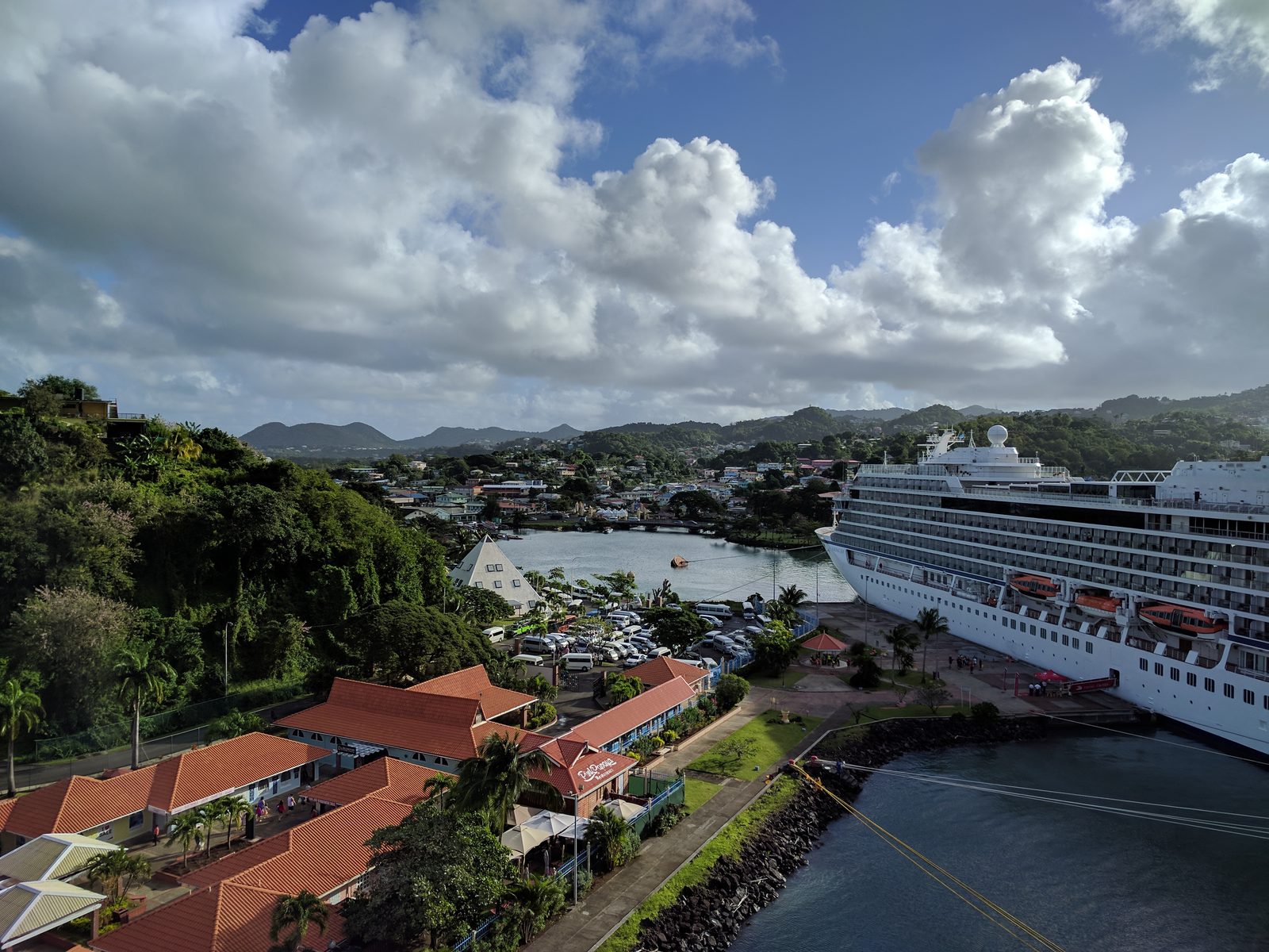 Good morning from Castries, St. Lucia