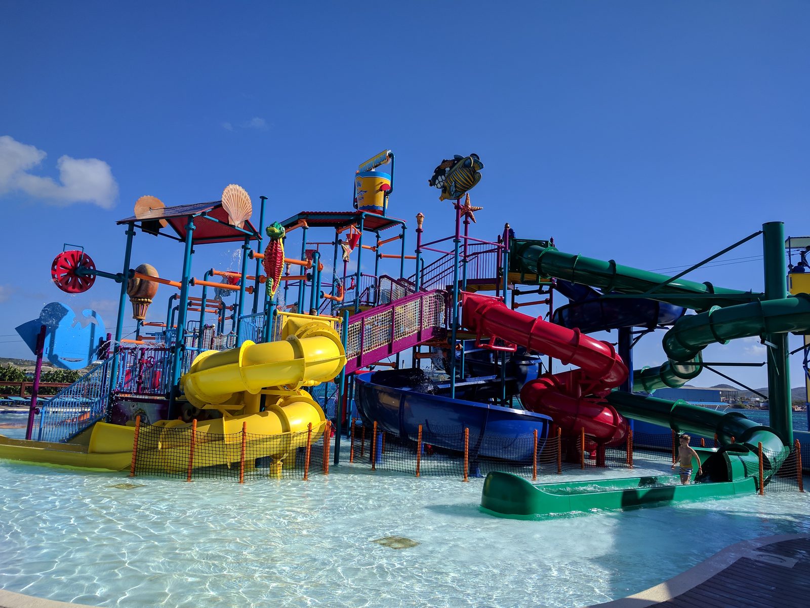 The water park at De Palm Island