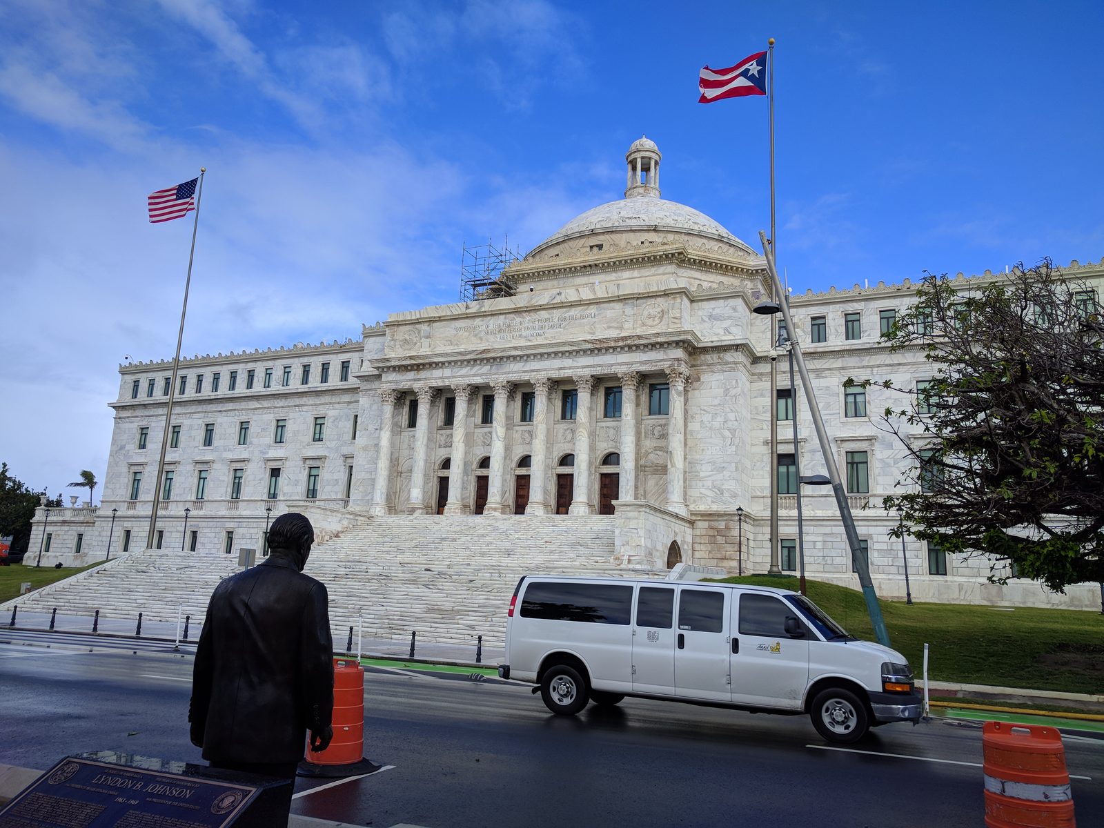 The Puerto Rico Capitol building