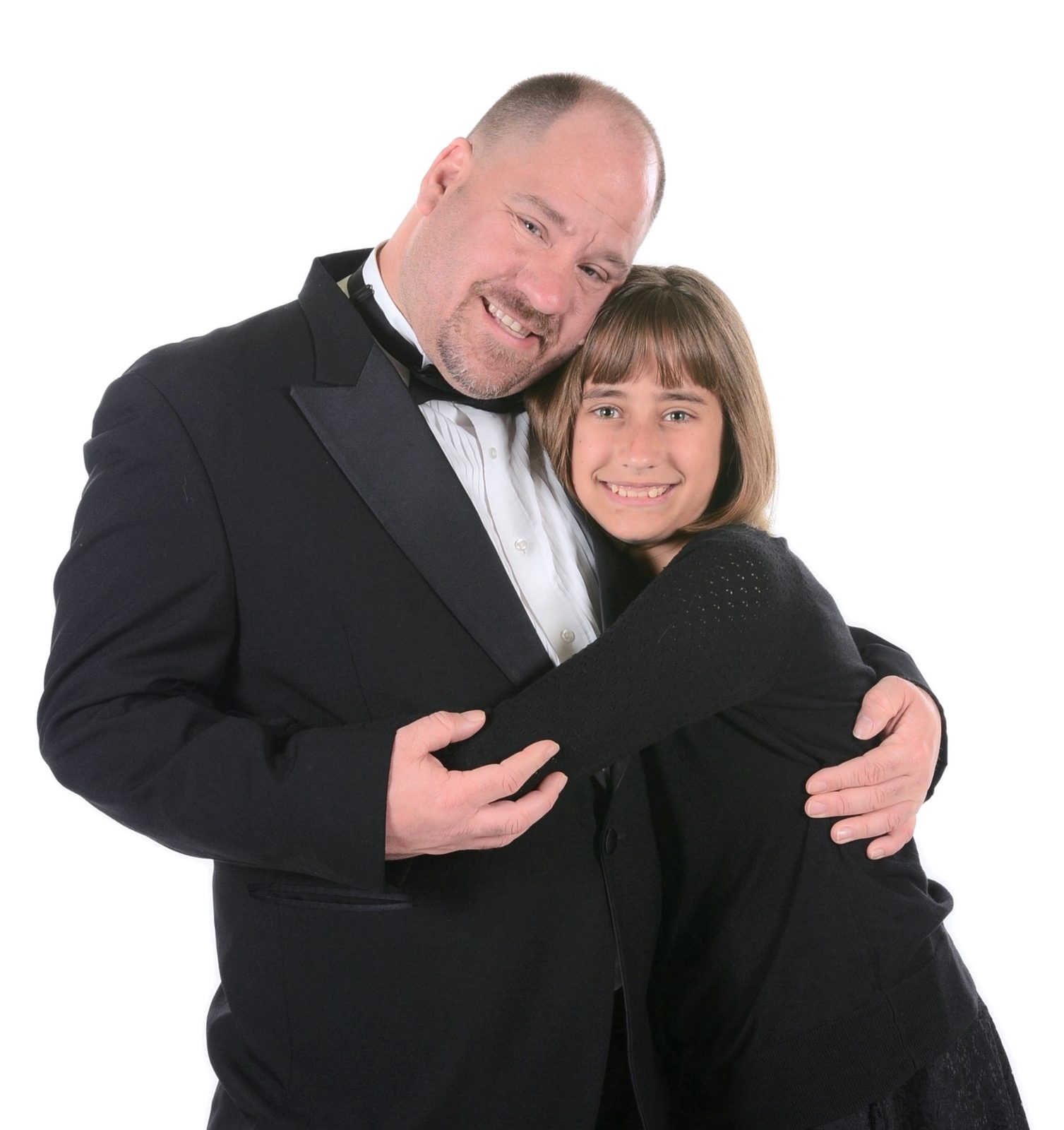 Lisa and Michael dressed up for formal night