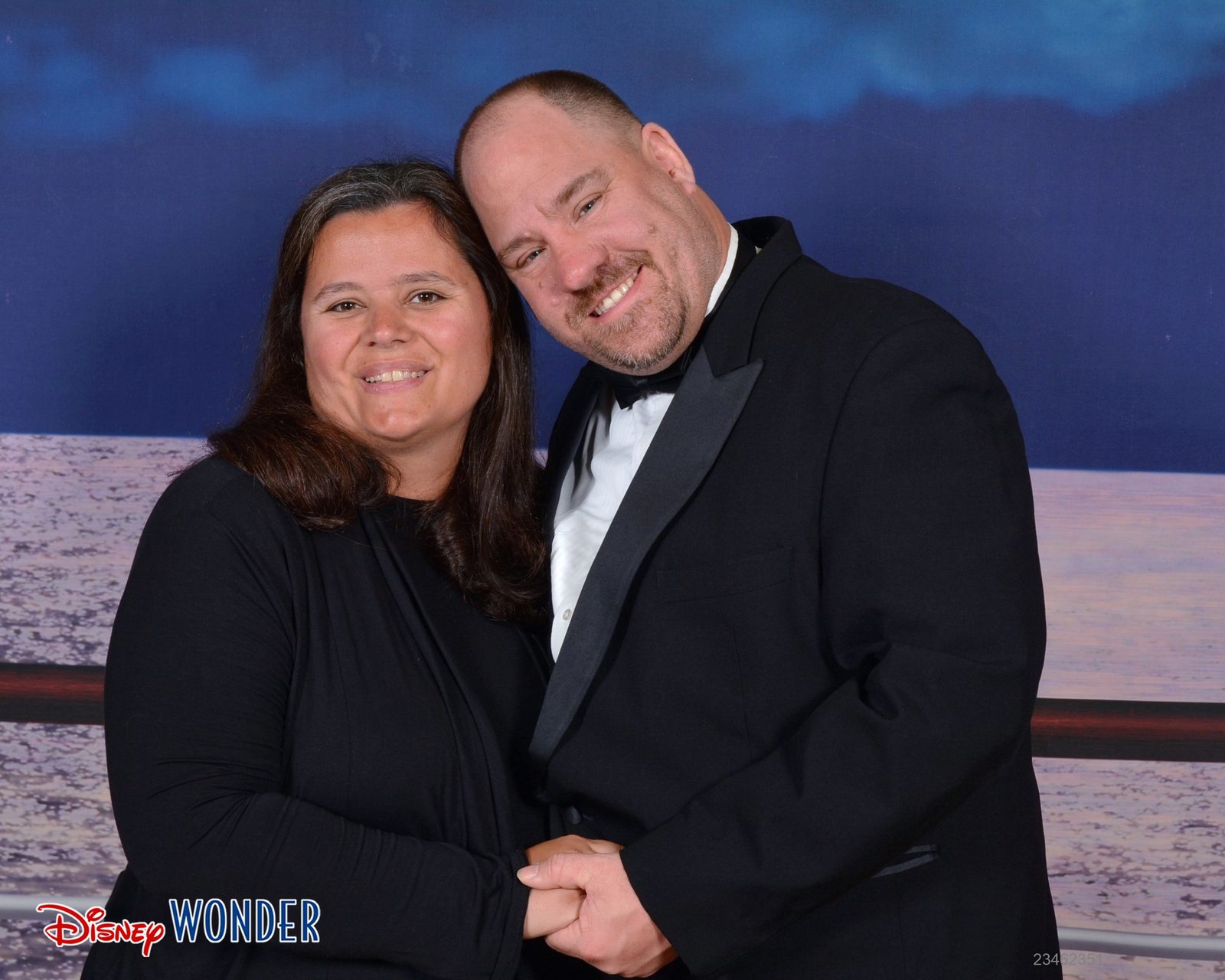 Kathy and Michael in our formal portrait on the Wonder