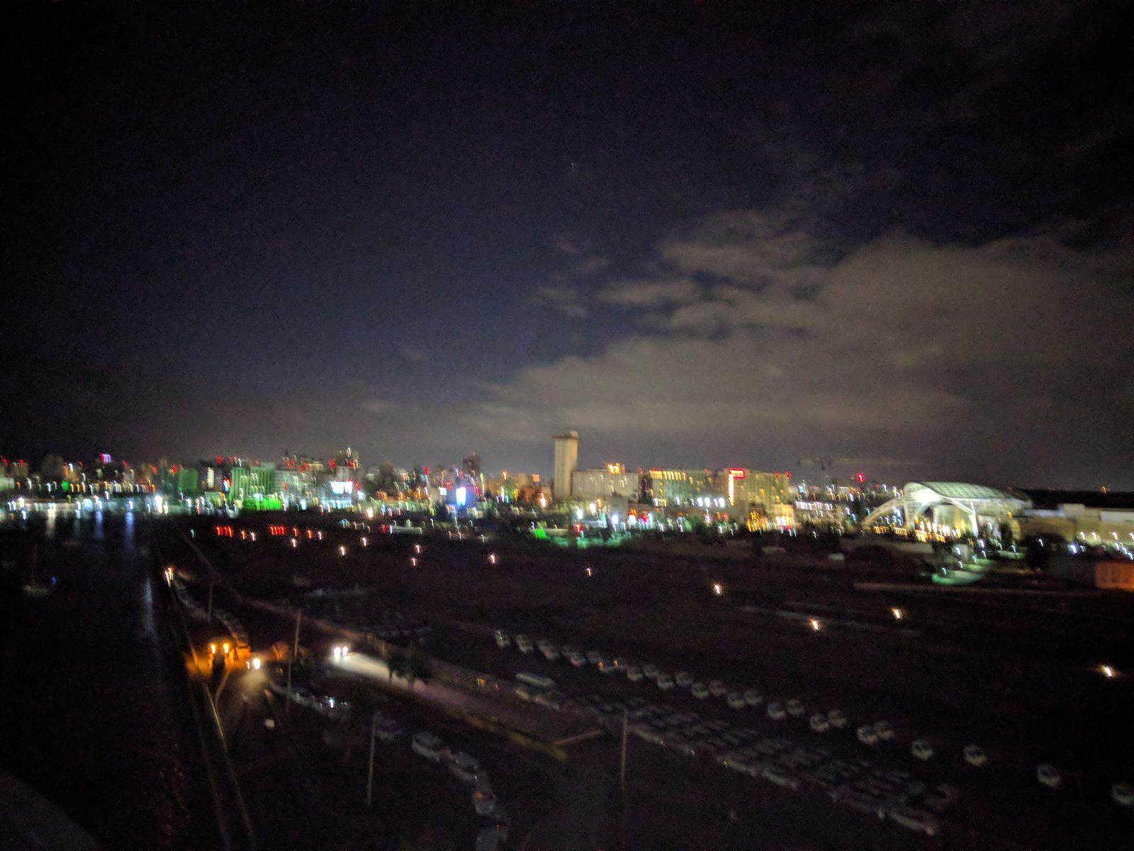 San Juan from the ship at 6 a.m.
