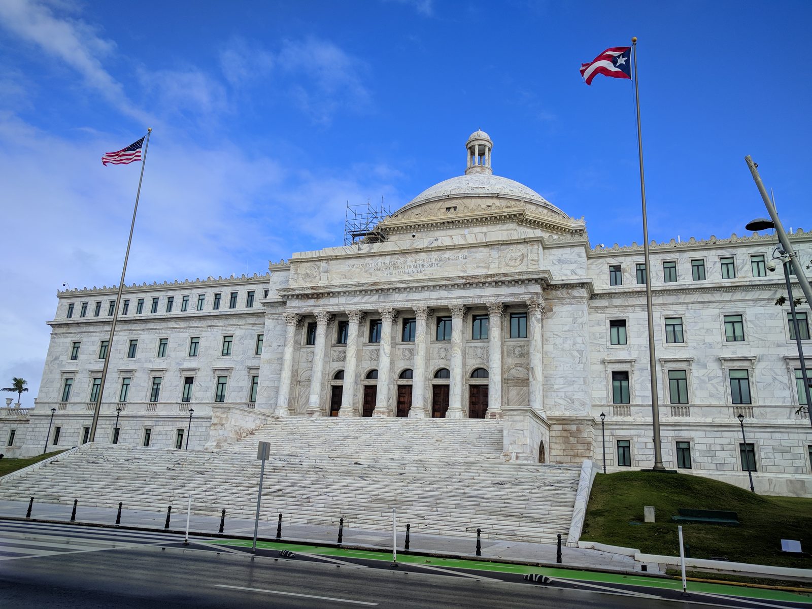 The Puerto Rico Capitol in San Juan