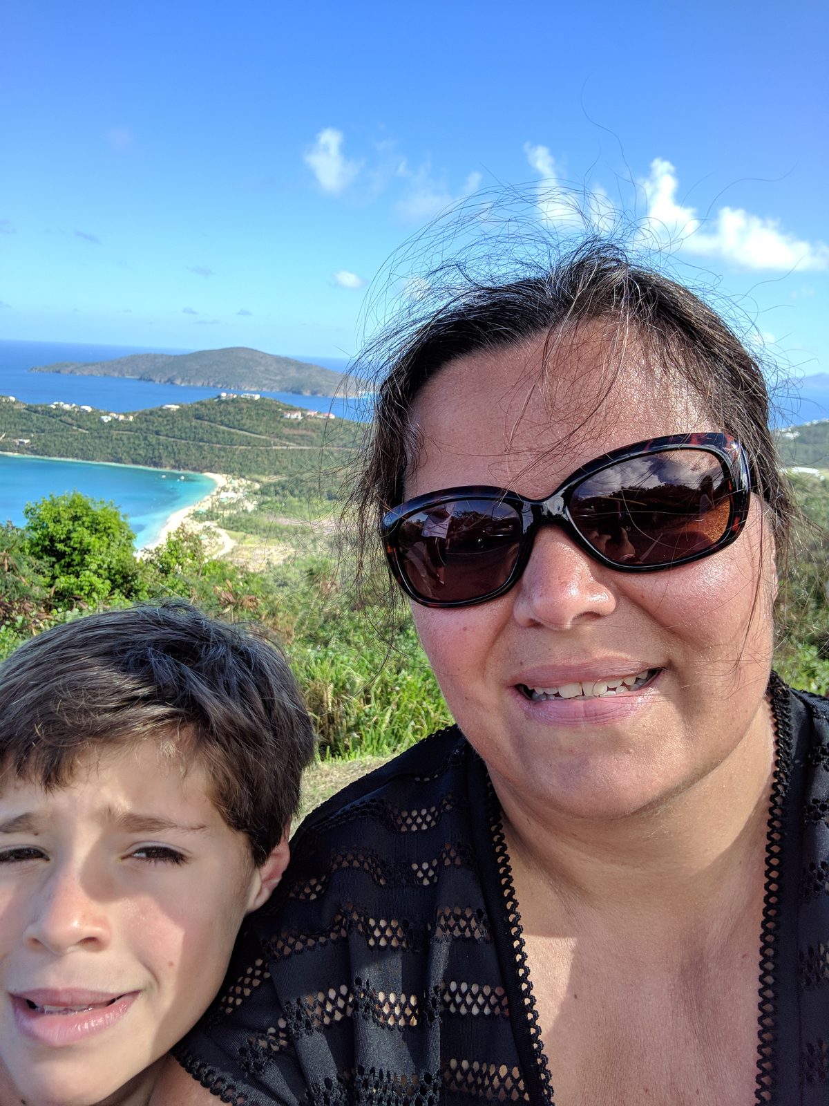 Thomas and Kathy at Drake's Seat
