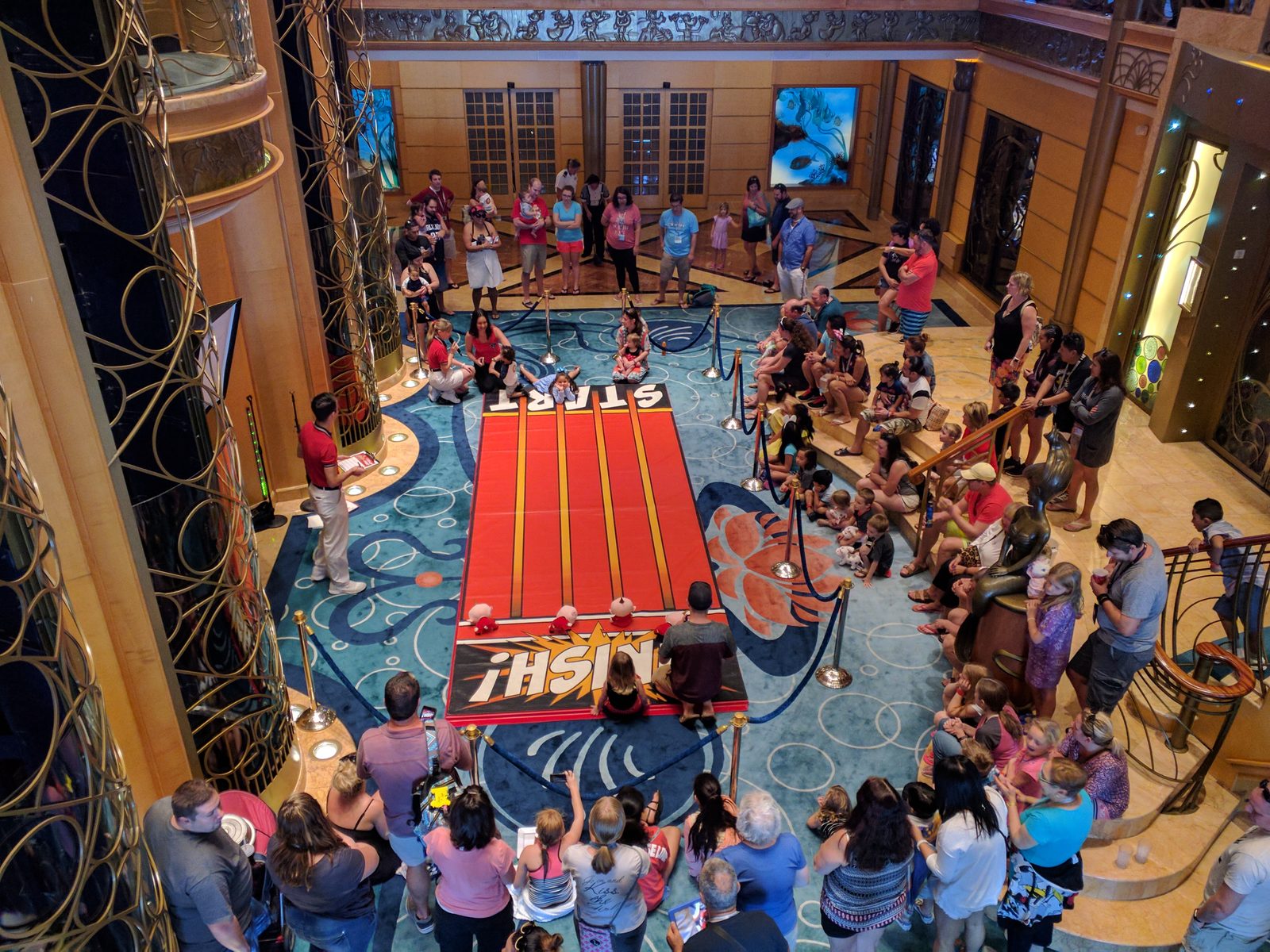 Jack-Jack's diaper dash during the day at sea
