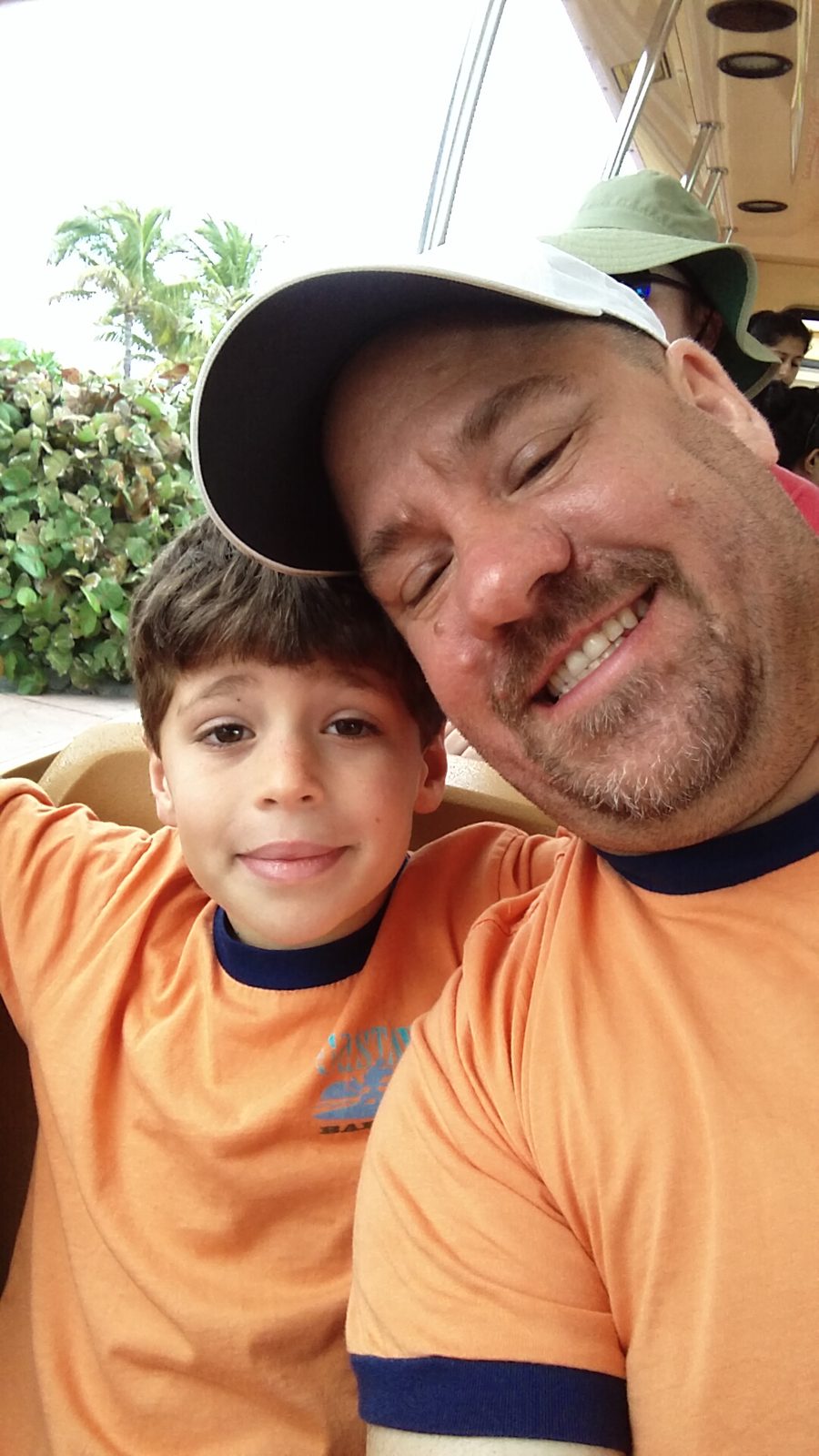 Thomas and me at Castaway Cay