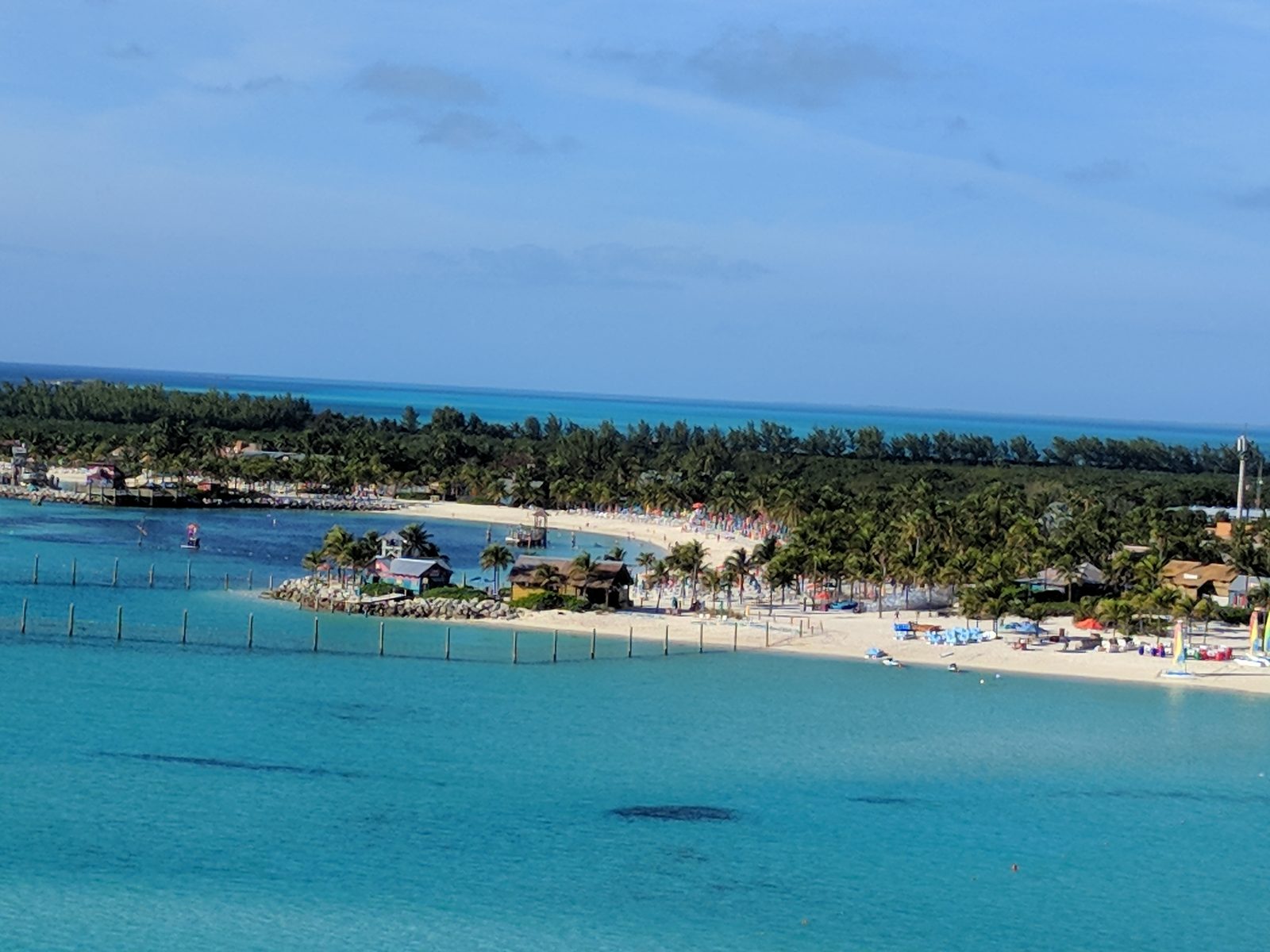 Castaway Cay beach from the Wonder