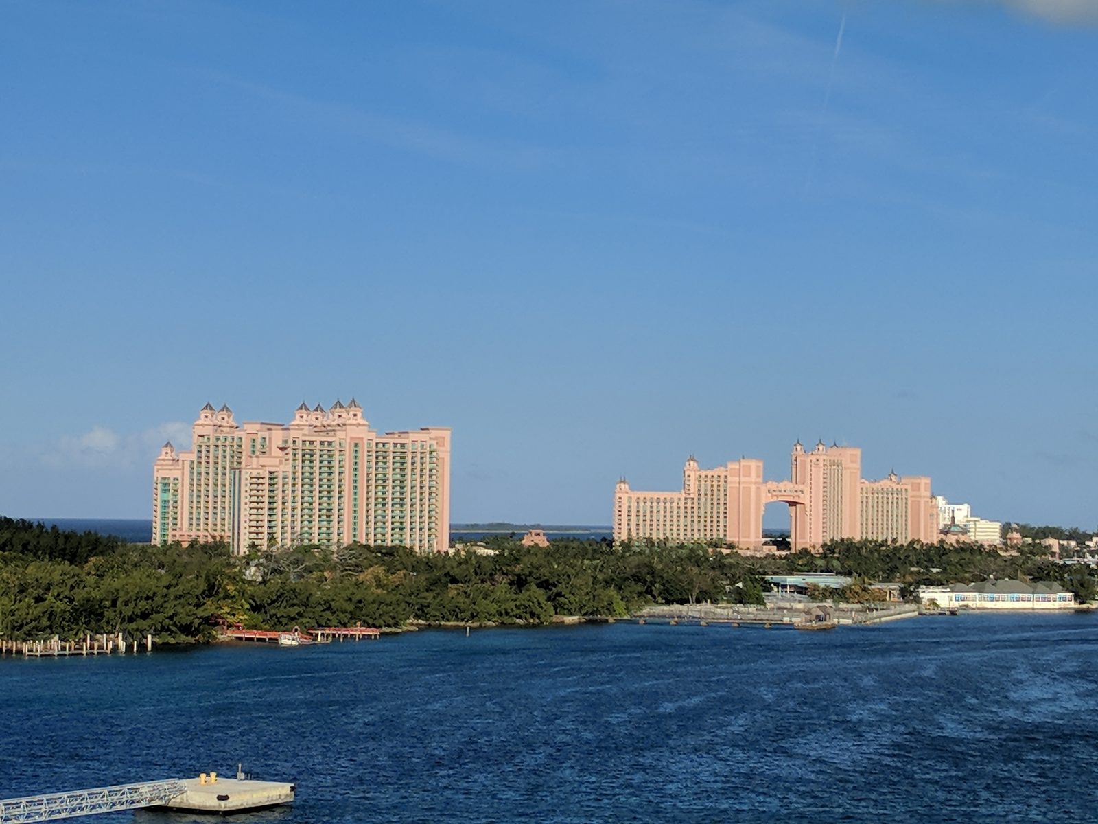Atlantis Paradise Island from the ship