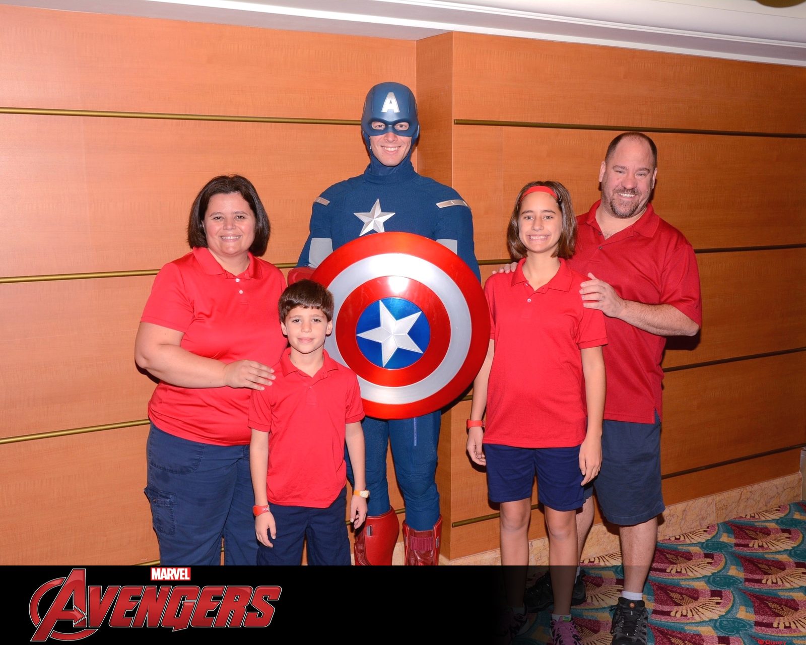Marvel Day at Sea with Captain America