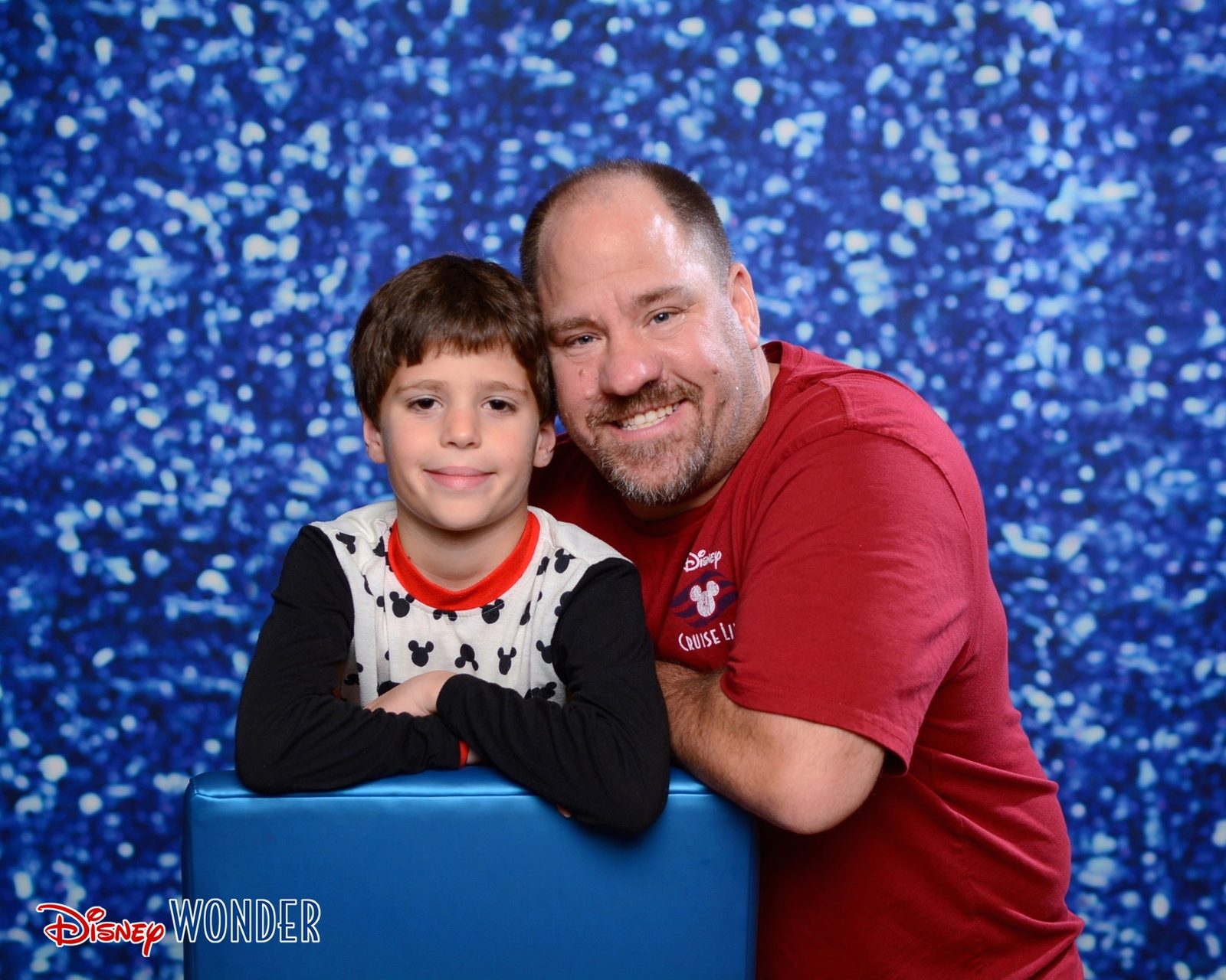 Thomas and me pose together