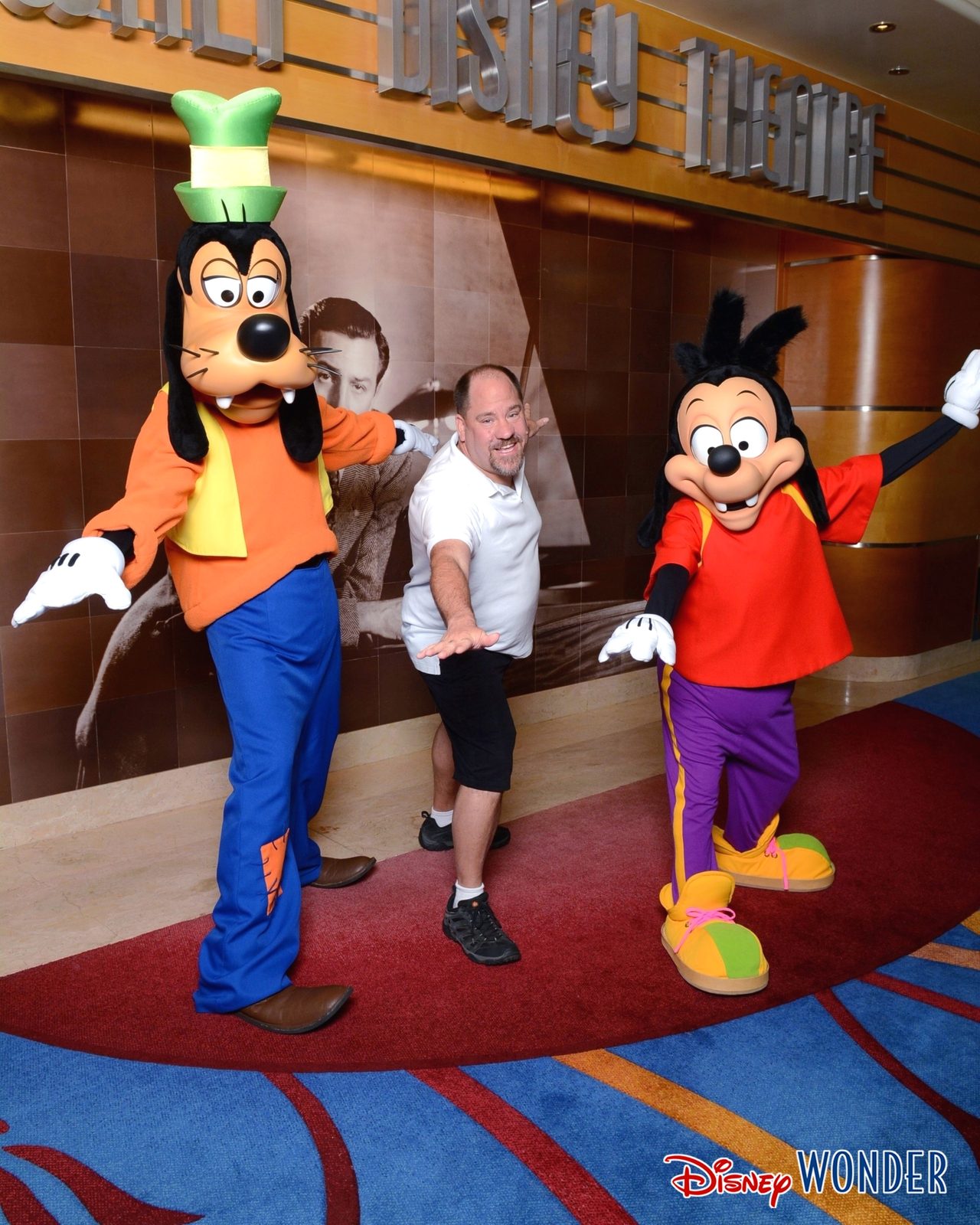 Back aboard with Goofy
