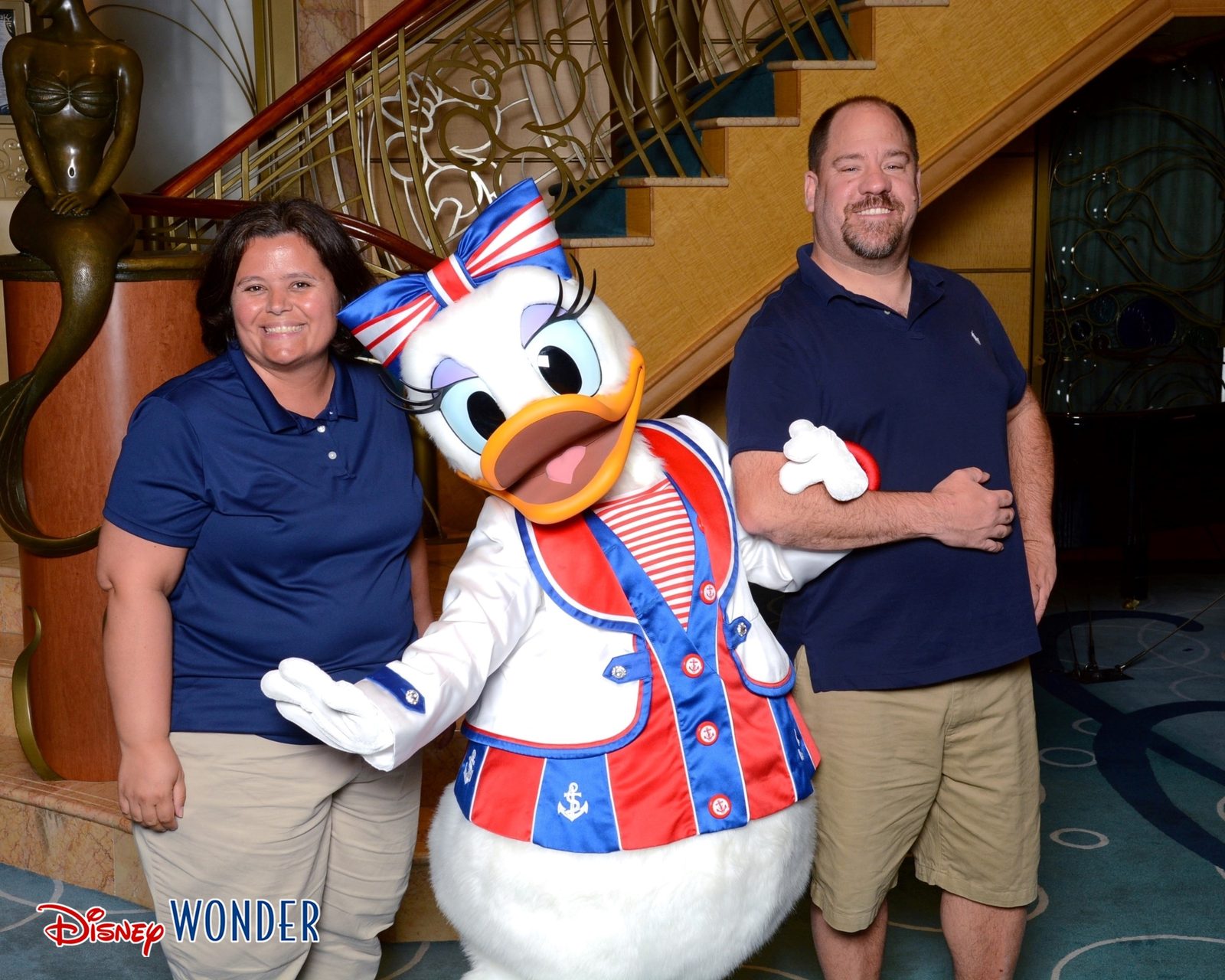 Kathy and me with Donald Duck