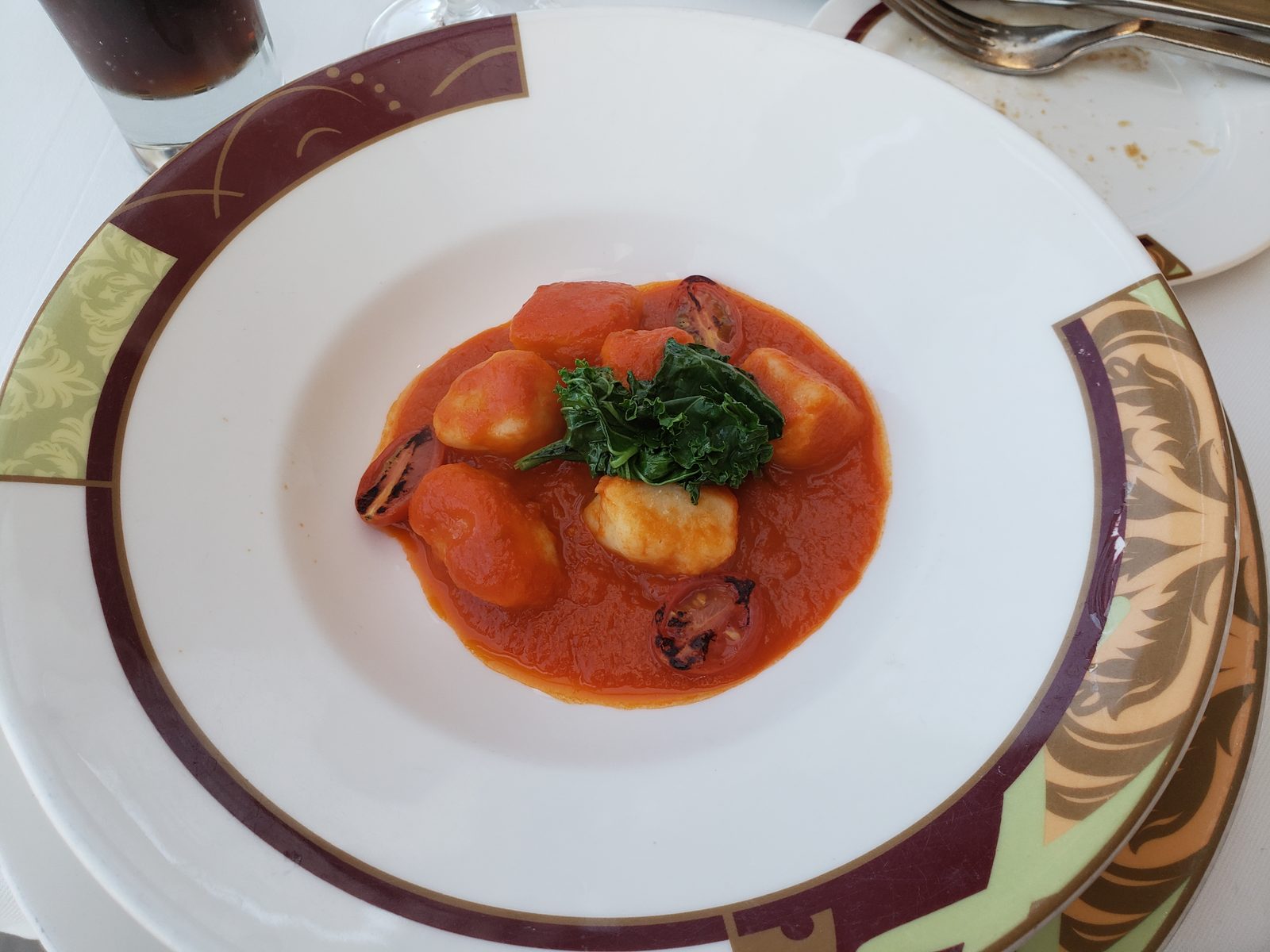 A pasta course at Palo