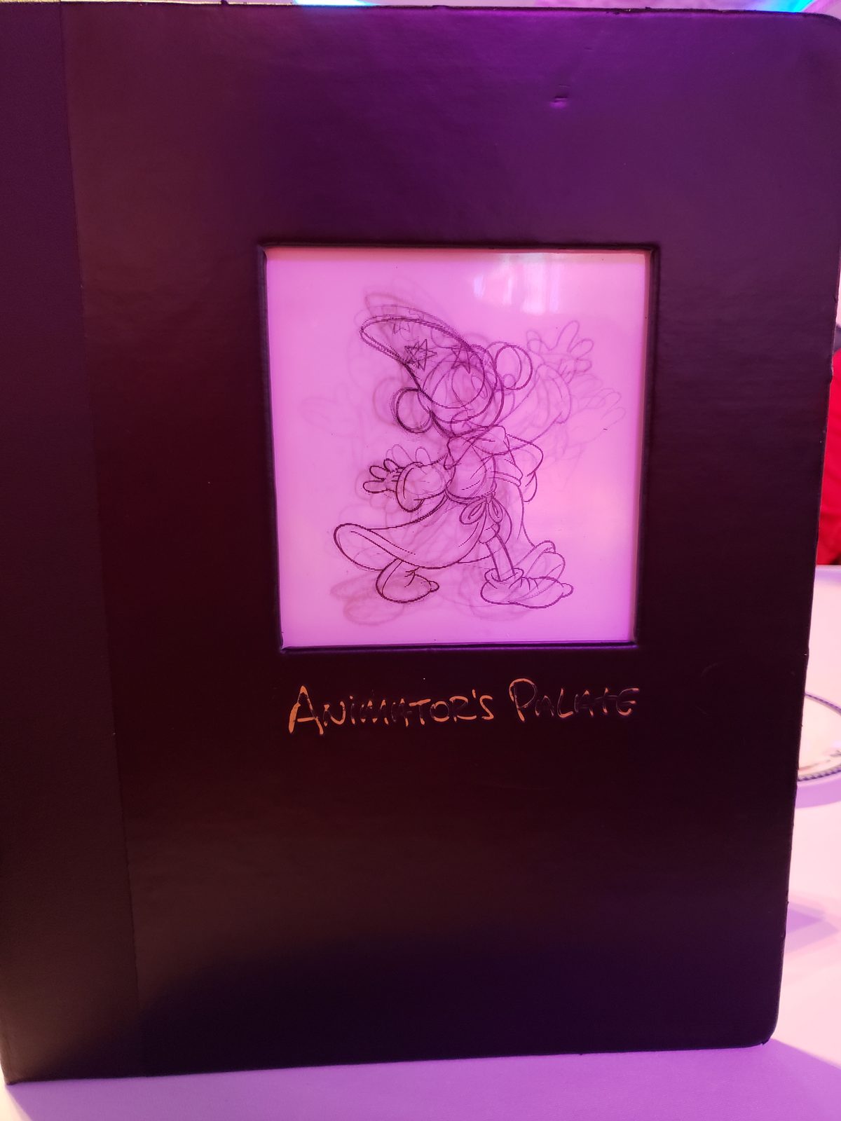 Animator's Palate for dinner