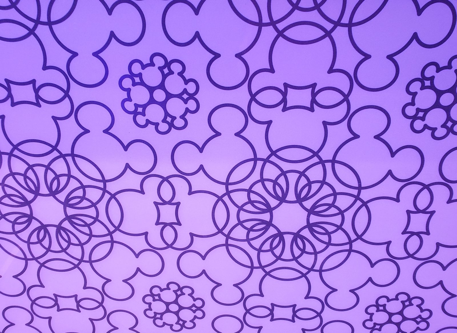 More Mickey shapes on the stateroom decor