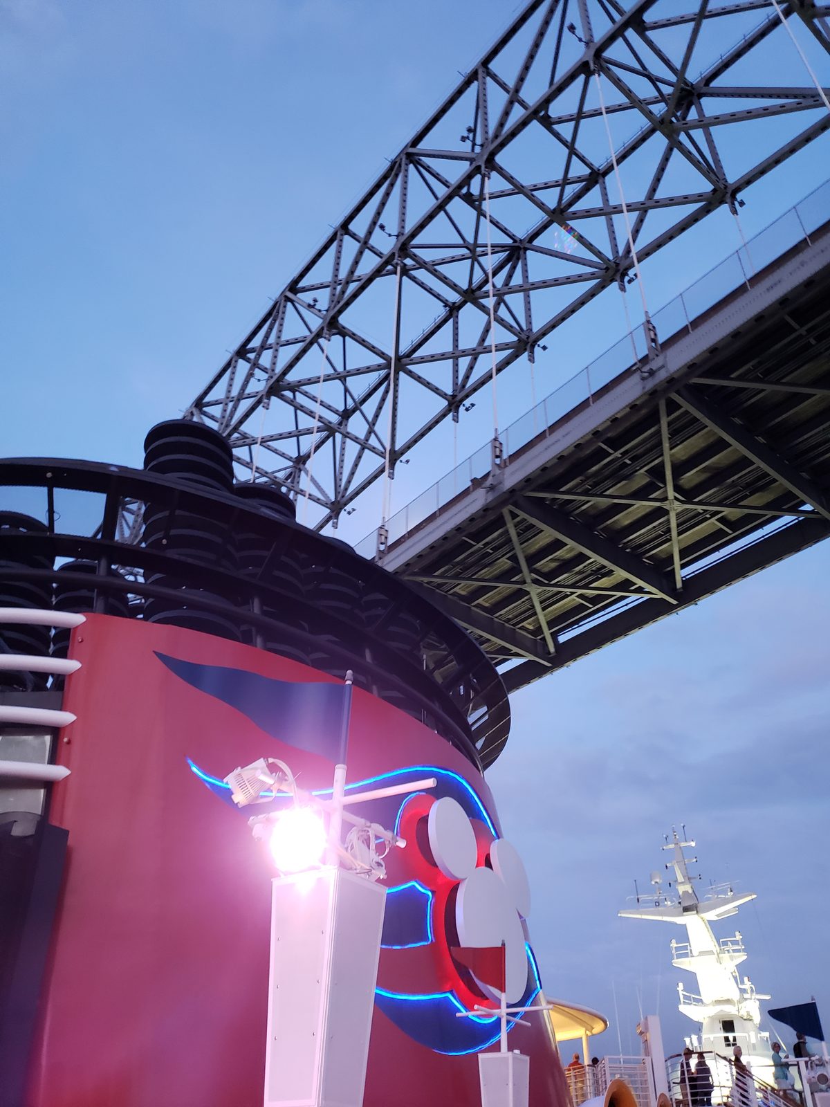 Under the Bridge of the Americas