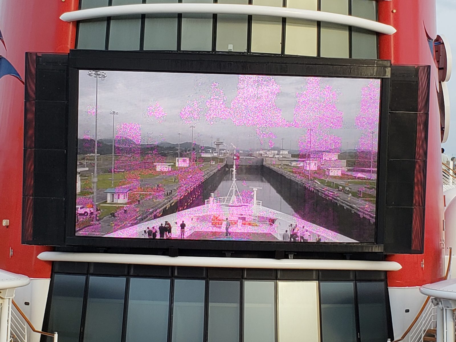 Funnel Vision showing the lock ahead