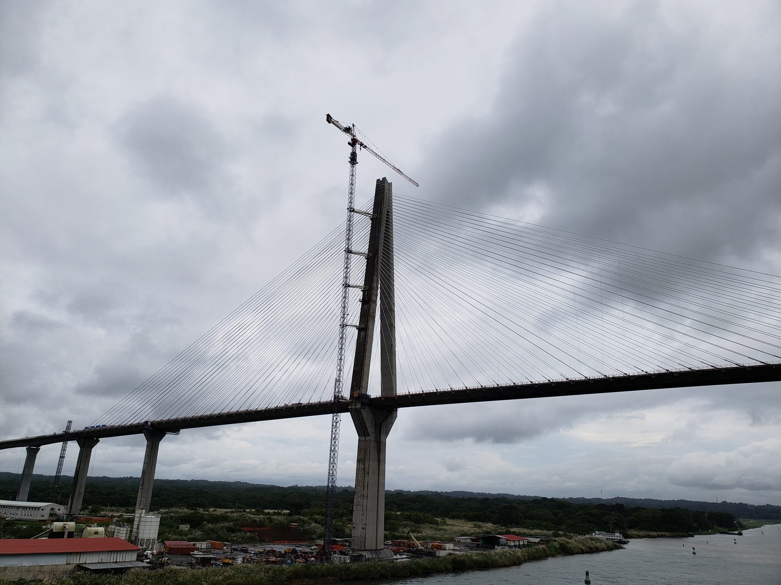 A new bridge near Colon, still unfinished