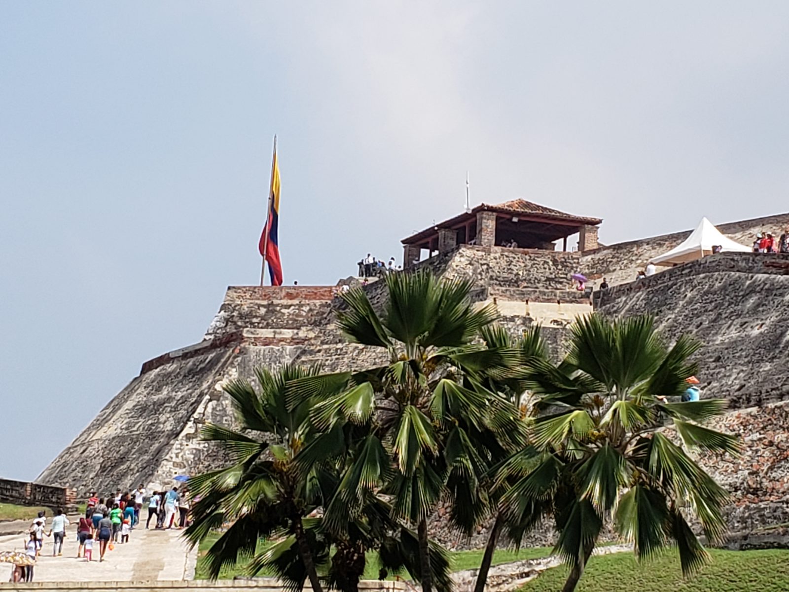 The fortress at Castillo San Felipe de Barajas