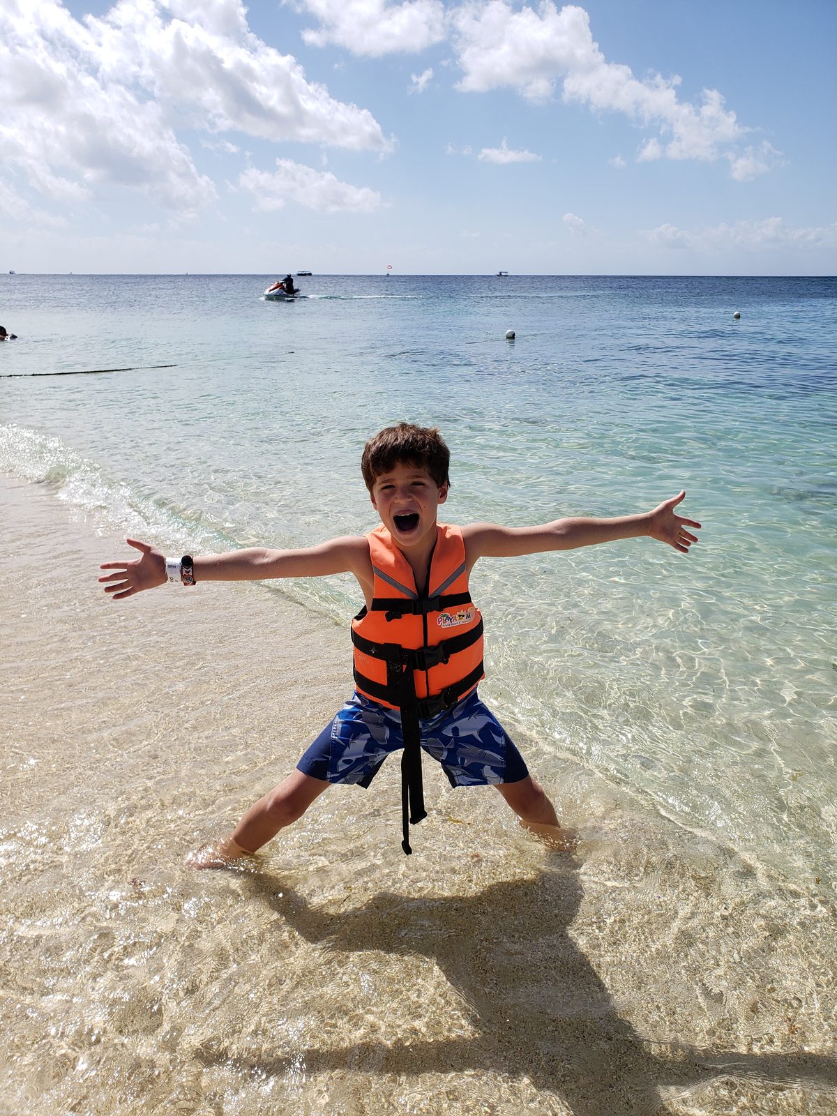 Thomas ready to jump in at Playa Mia