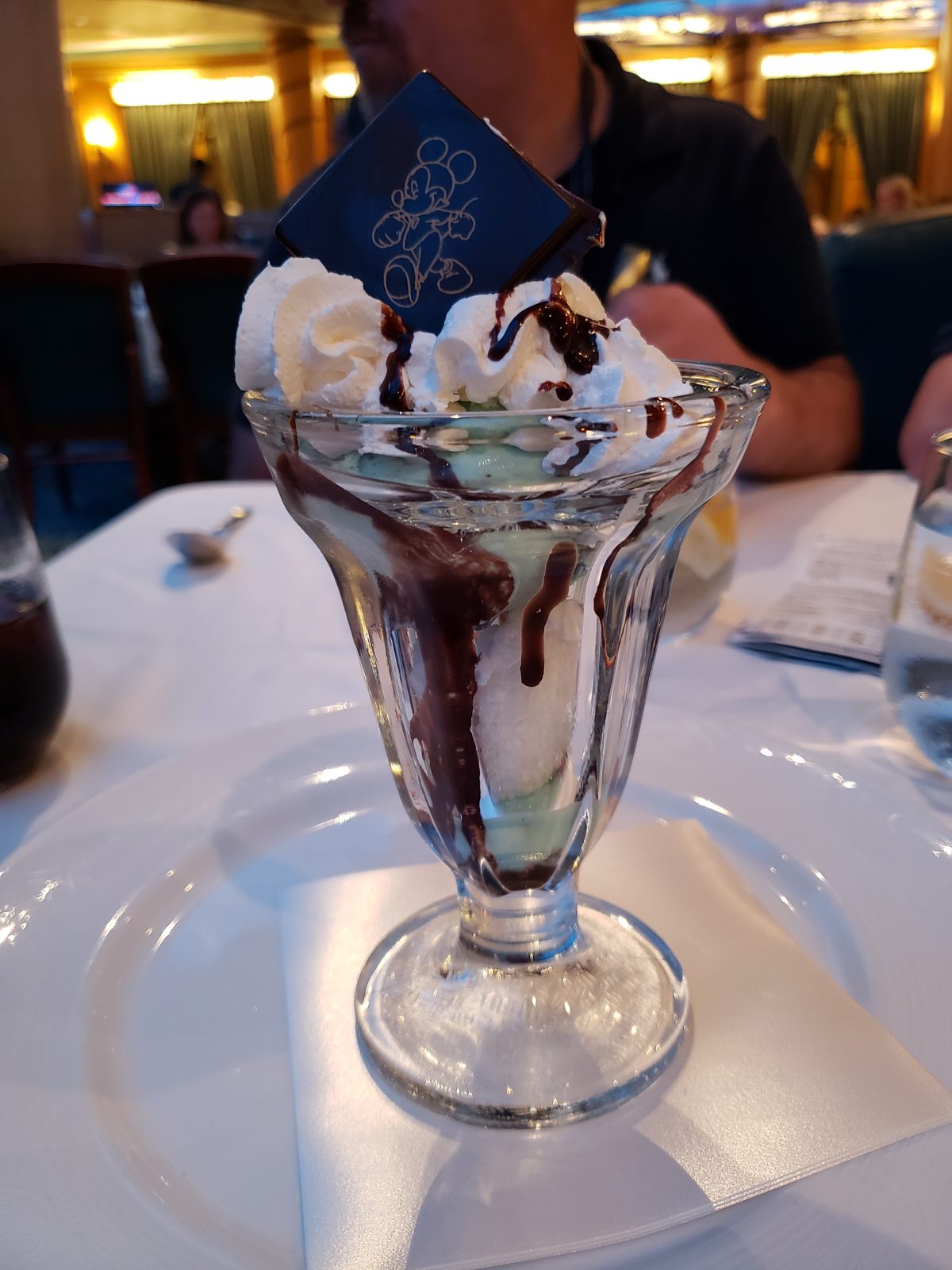 A sundae for dessert
