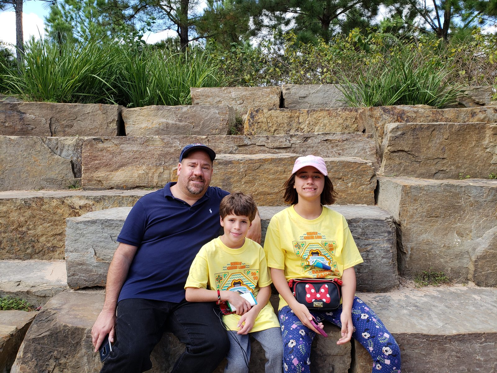 Thomas, Lisa and me together in Hermann Park