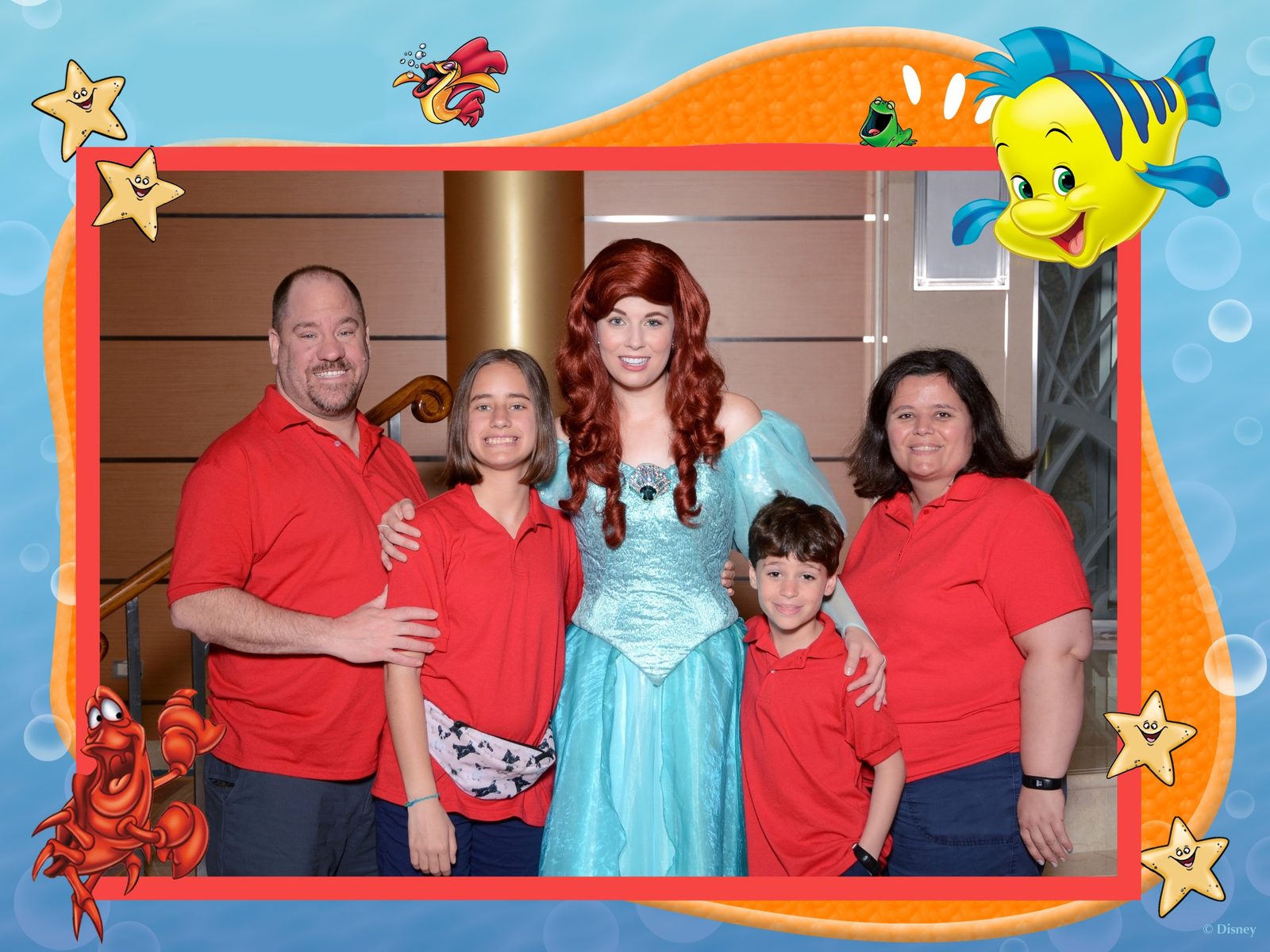 Meeting Ariel at the Princess Gathering