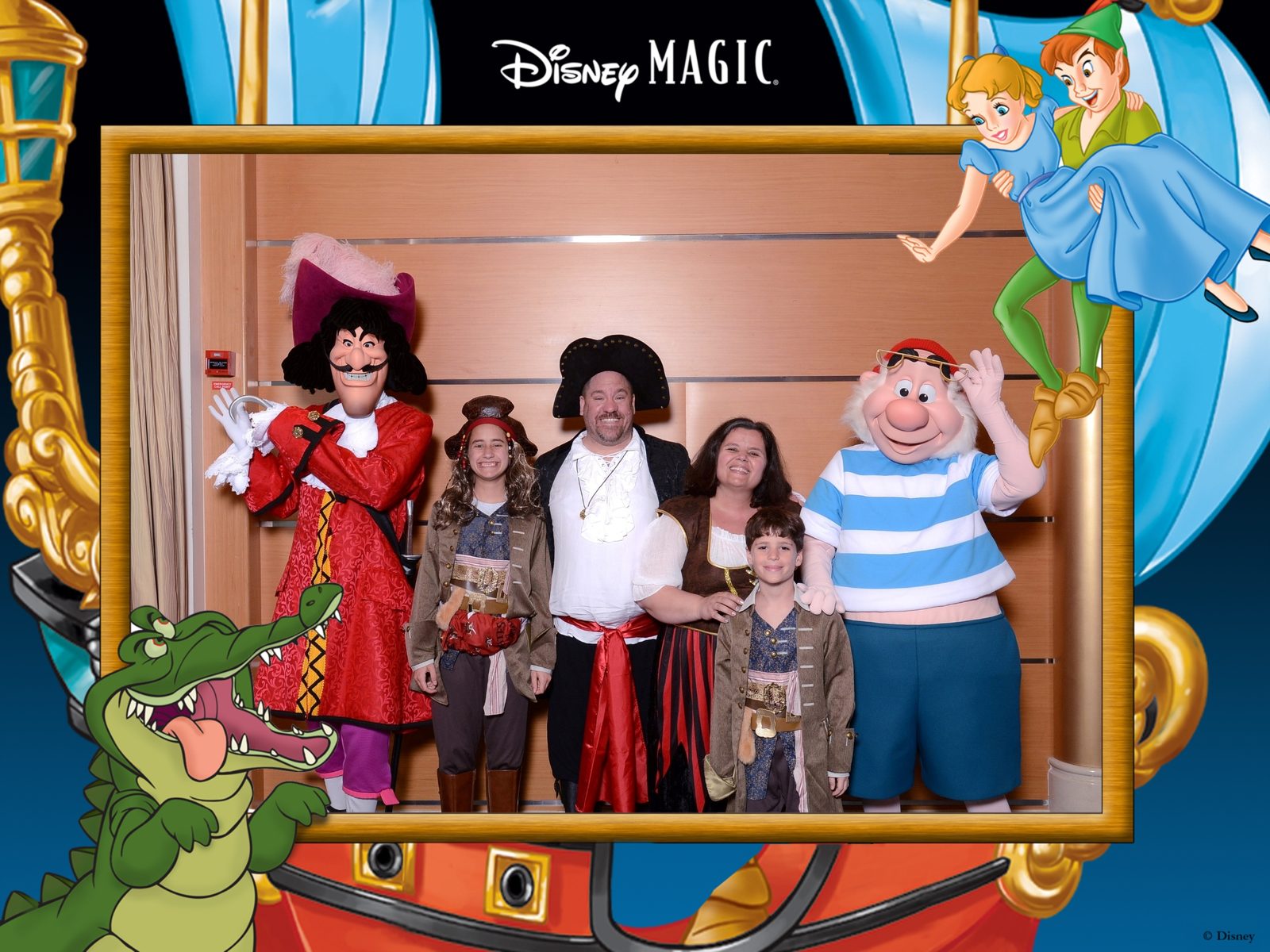 Meeting Captain Hook and Mr Smee