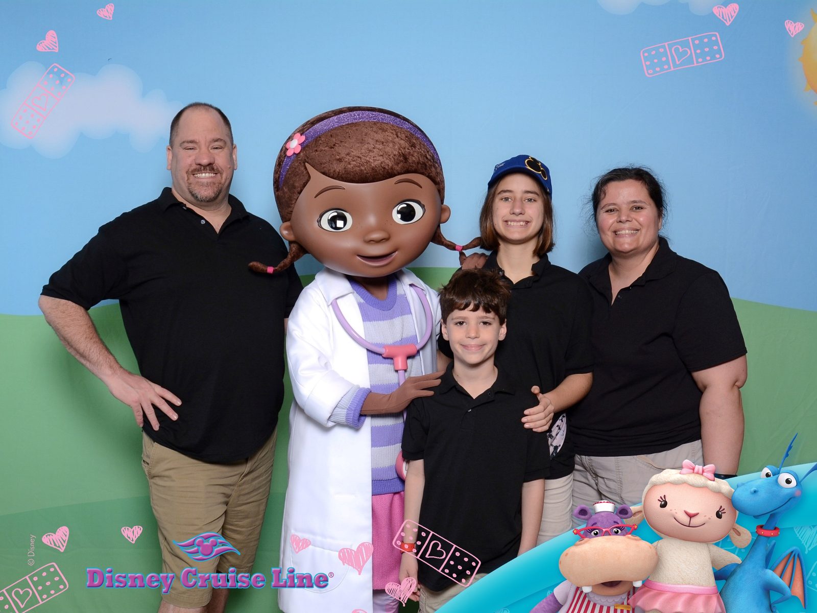 The family with Doc McStuffins