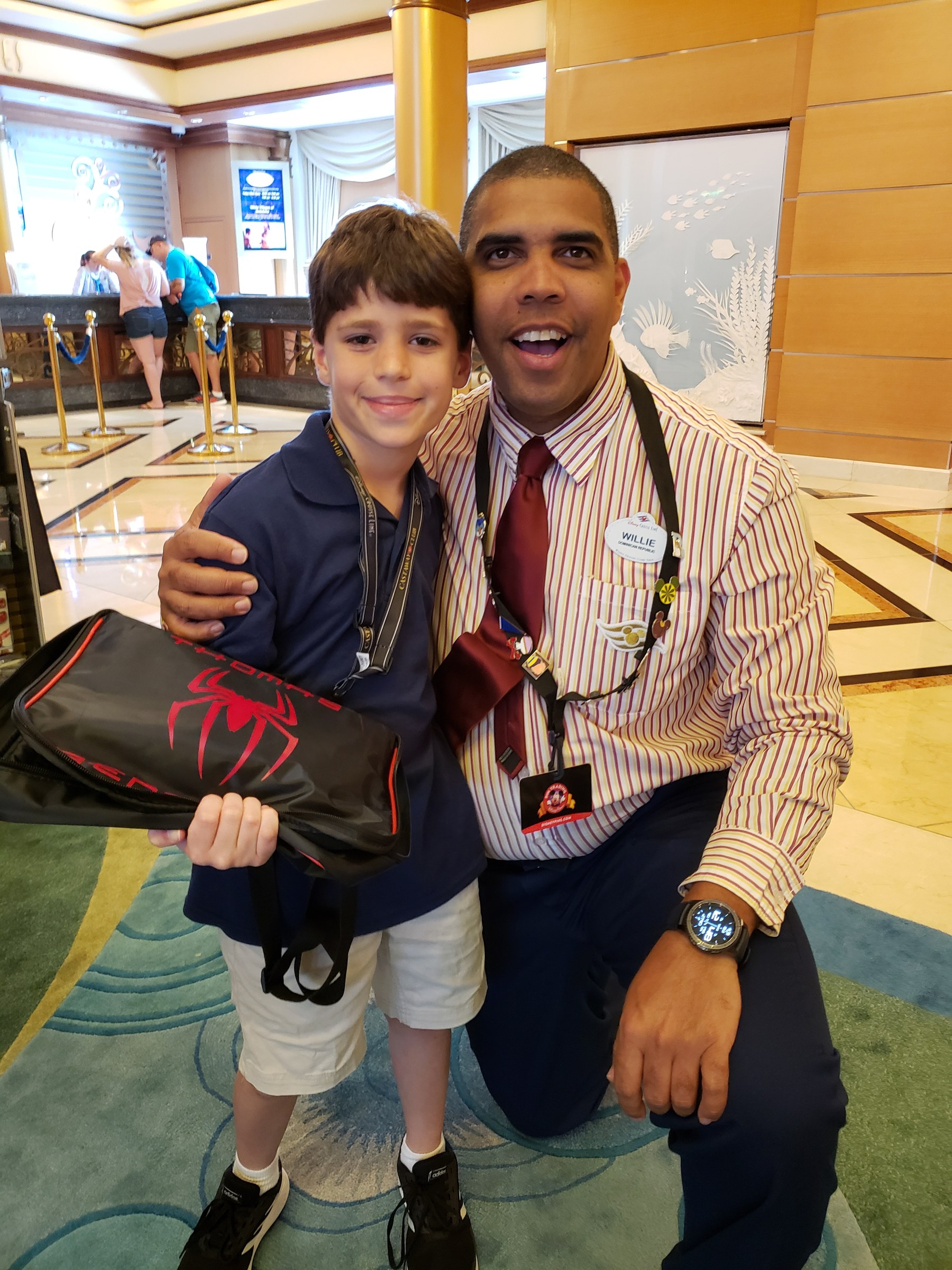 Thomas with Willie