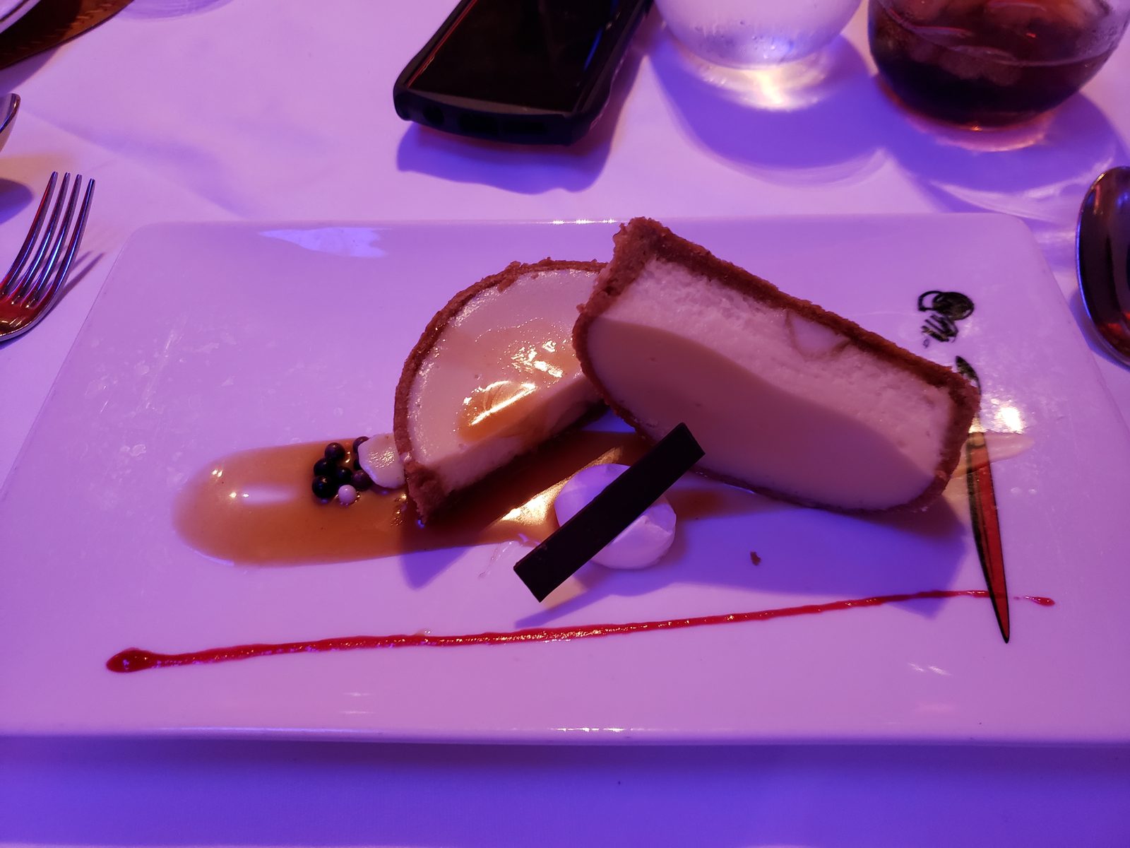 Cheesecake for dessert