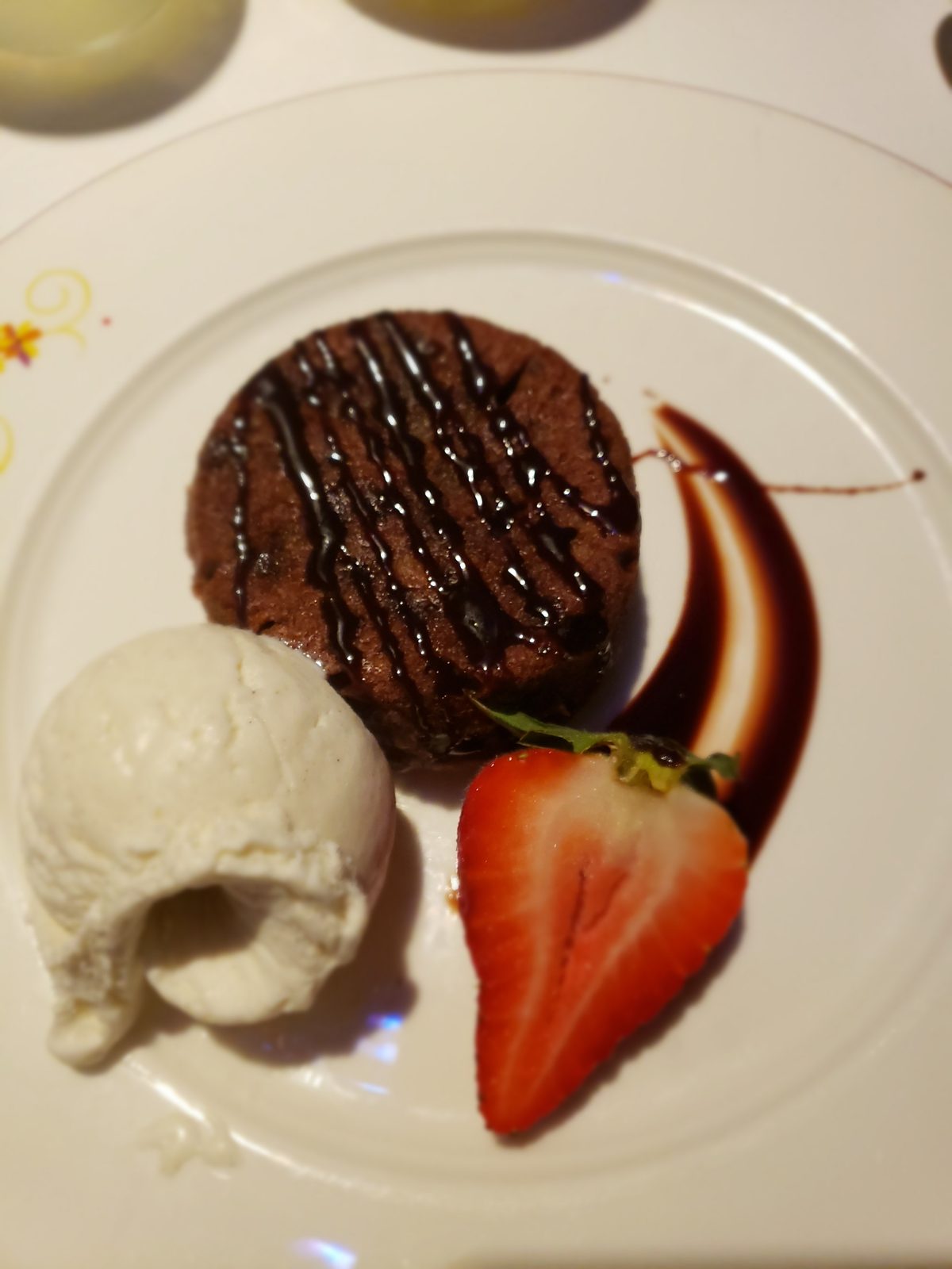 Chocolate dessert to end the day