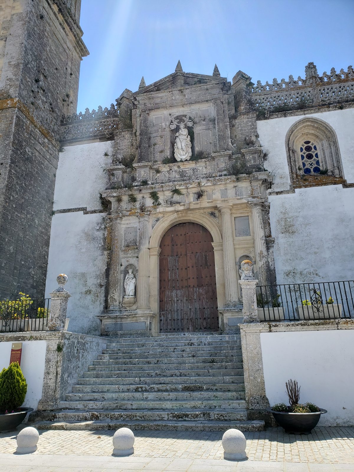 The church doorway in Medina Sidonia