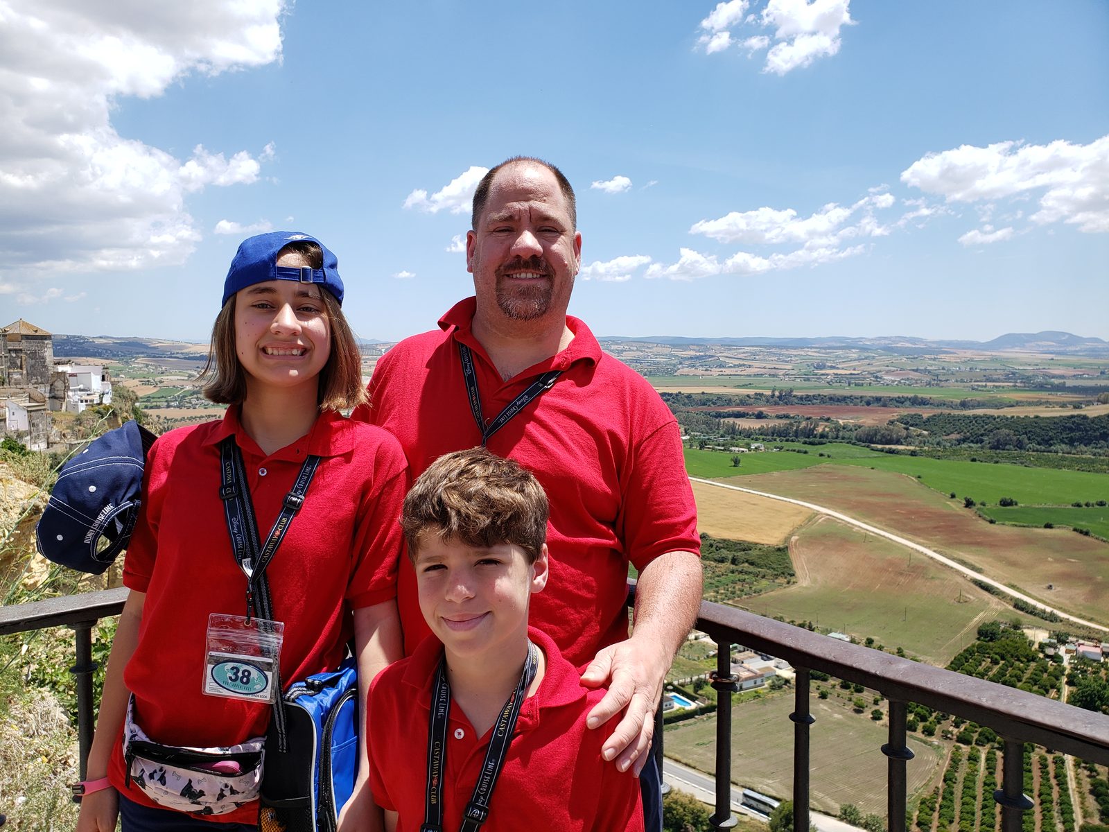 Lisa, Thomas and me above the Arcos gorge