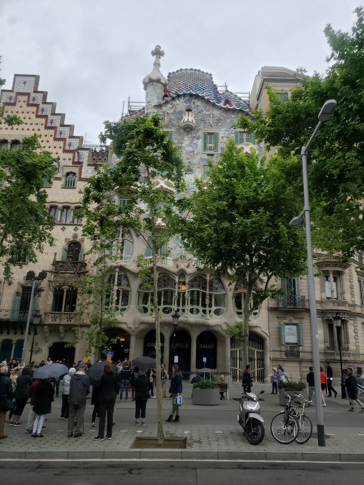 Casa Batllo on Passeig de Gracia