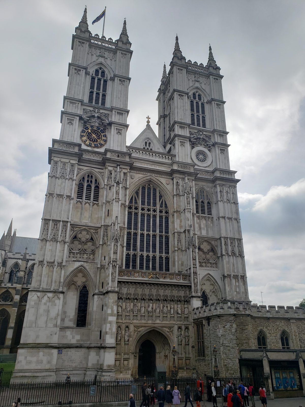 Westminster Abbey's twin towers
