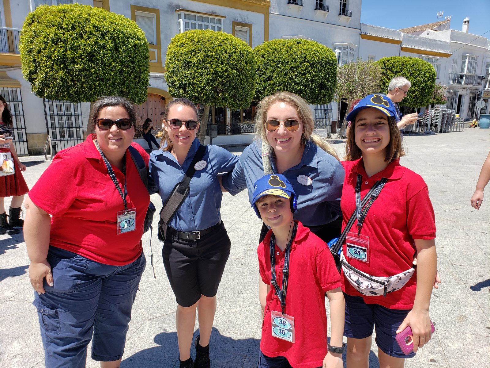 With Stephanie and Frankie in Medina Sidonia